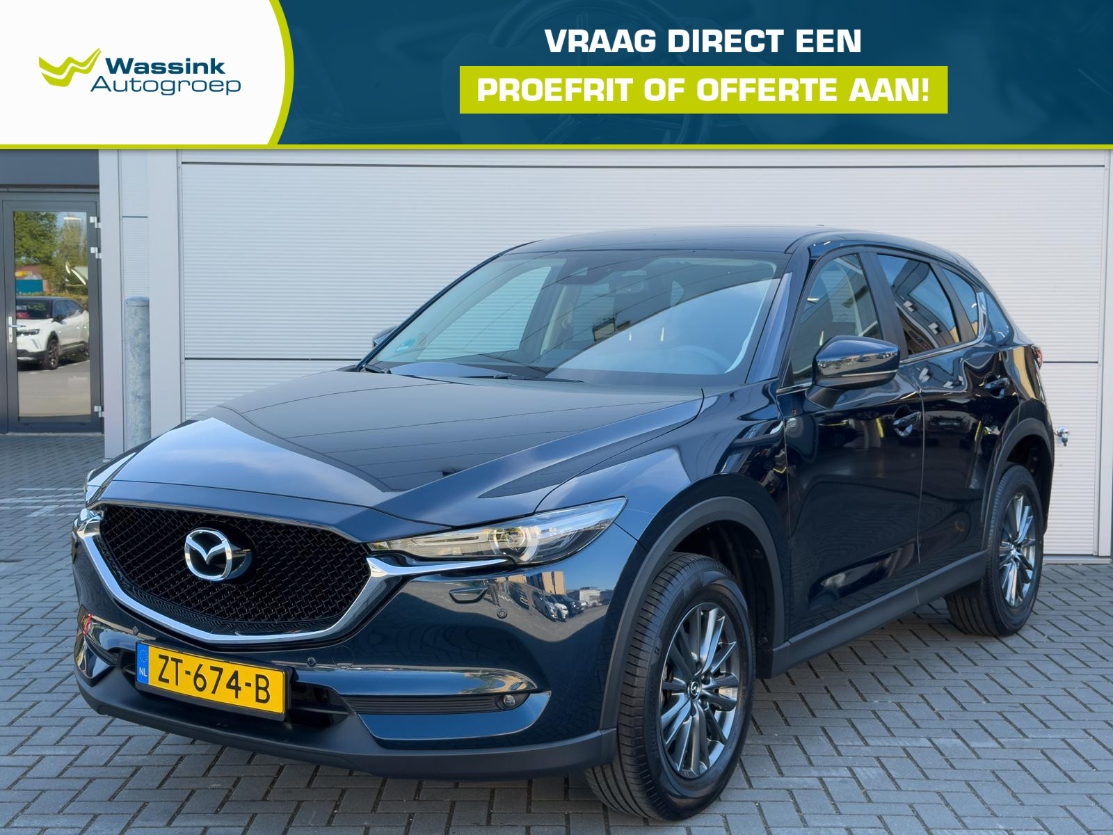 Mazda Cx-5 2.0 SkyActiv-G 165 Comfort 2019 - voorkant
