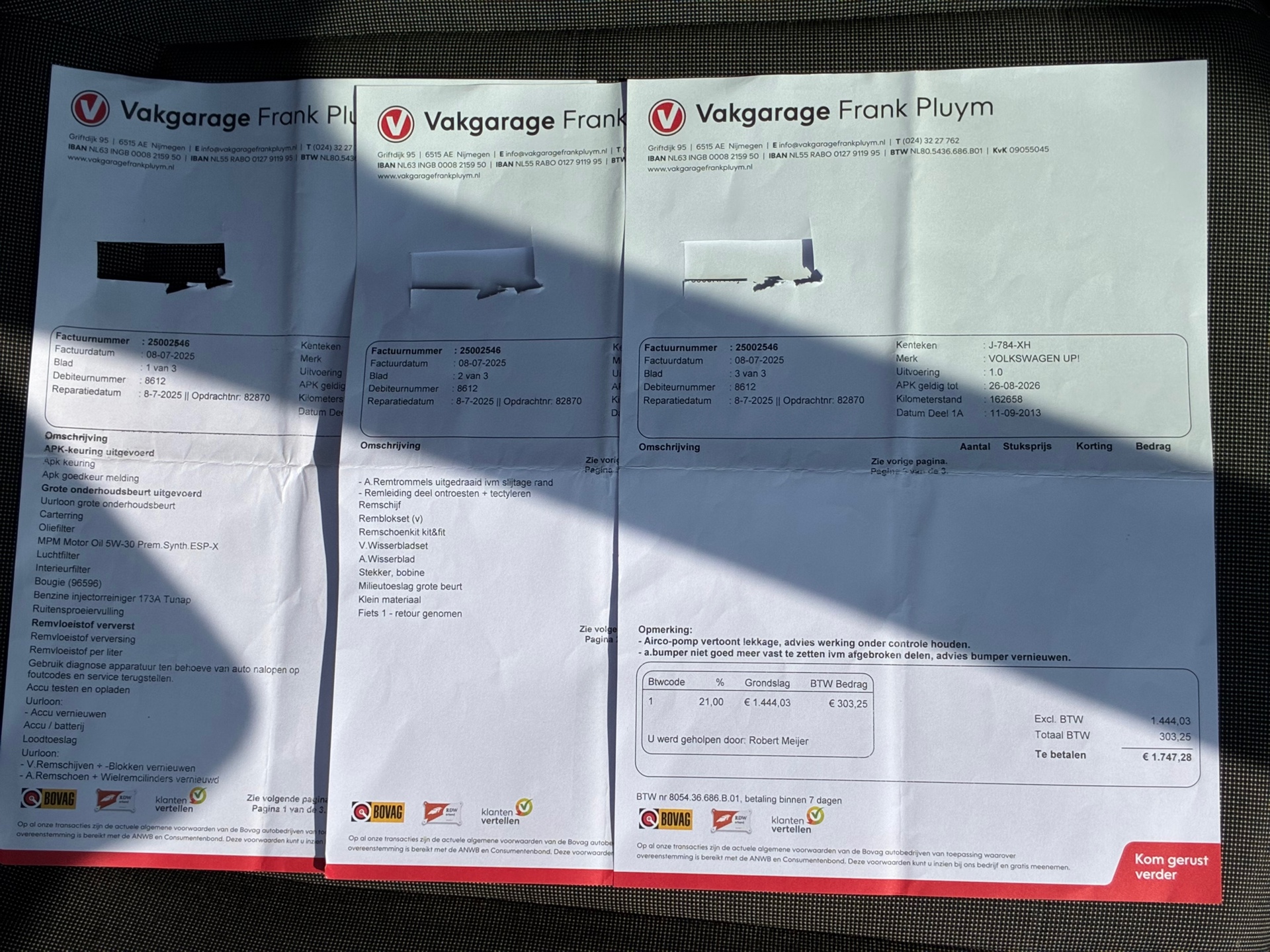 Foto van Volkswagen Up