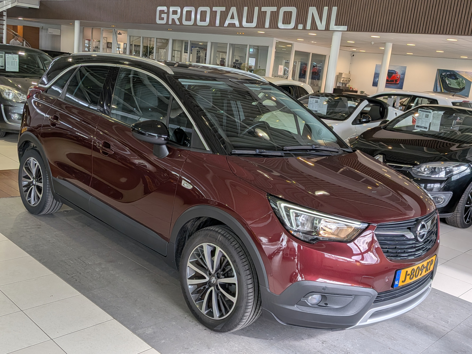 Opel Crossland X 1.2 Turbo Innovation Automaat 2018 - voorkant
