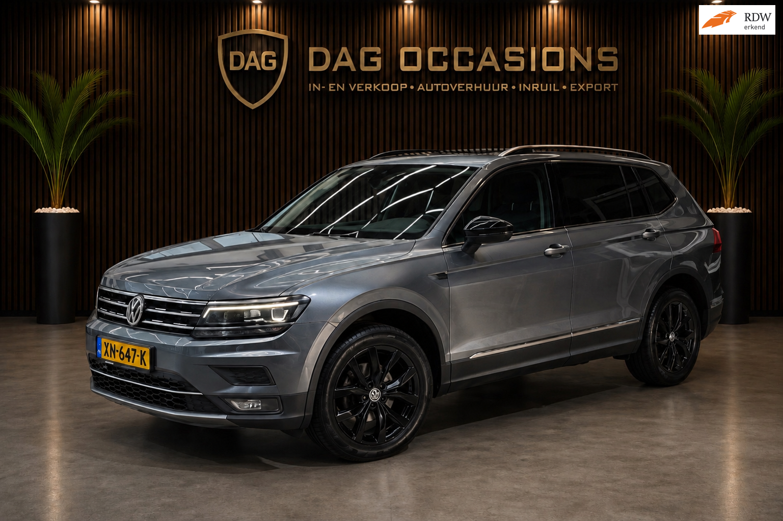 Volkswagen Tiguan 1.5 TSI Highline Business R AUTO|PDC|TREKHAAK|NAVI 2019 - voorkant
