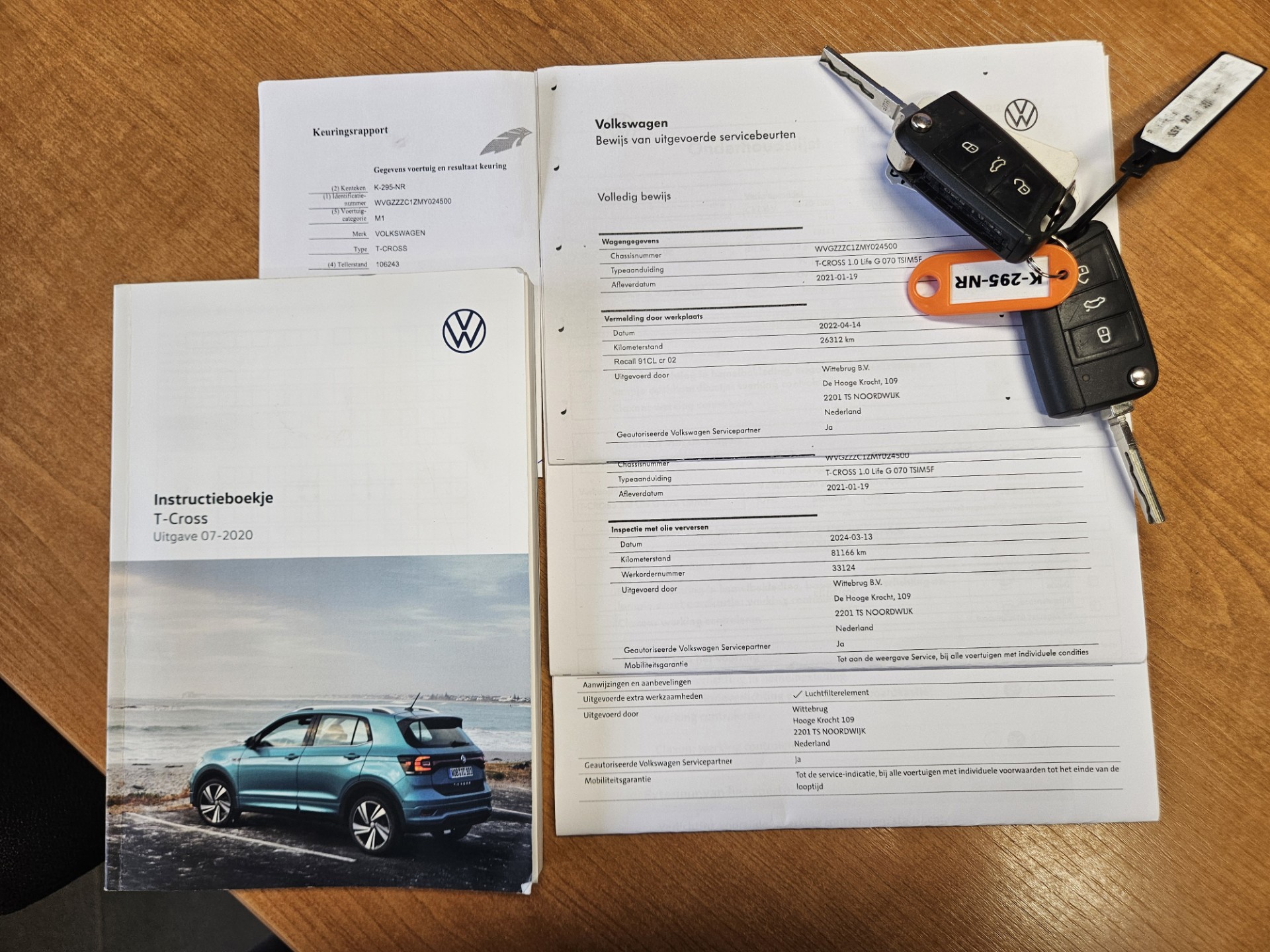 Foto van Volkswagen T-cross