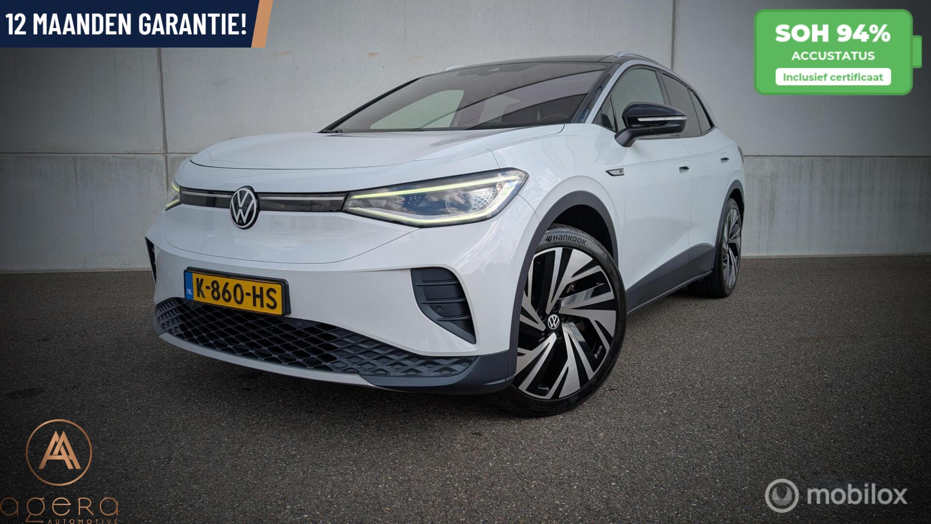 Volkswagen Id.4 Pro 150 KW First Max 77 kWh, Full-Option, 94% SOH, NAP 2020 - voorkant