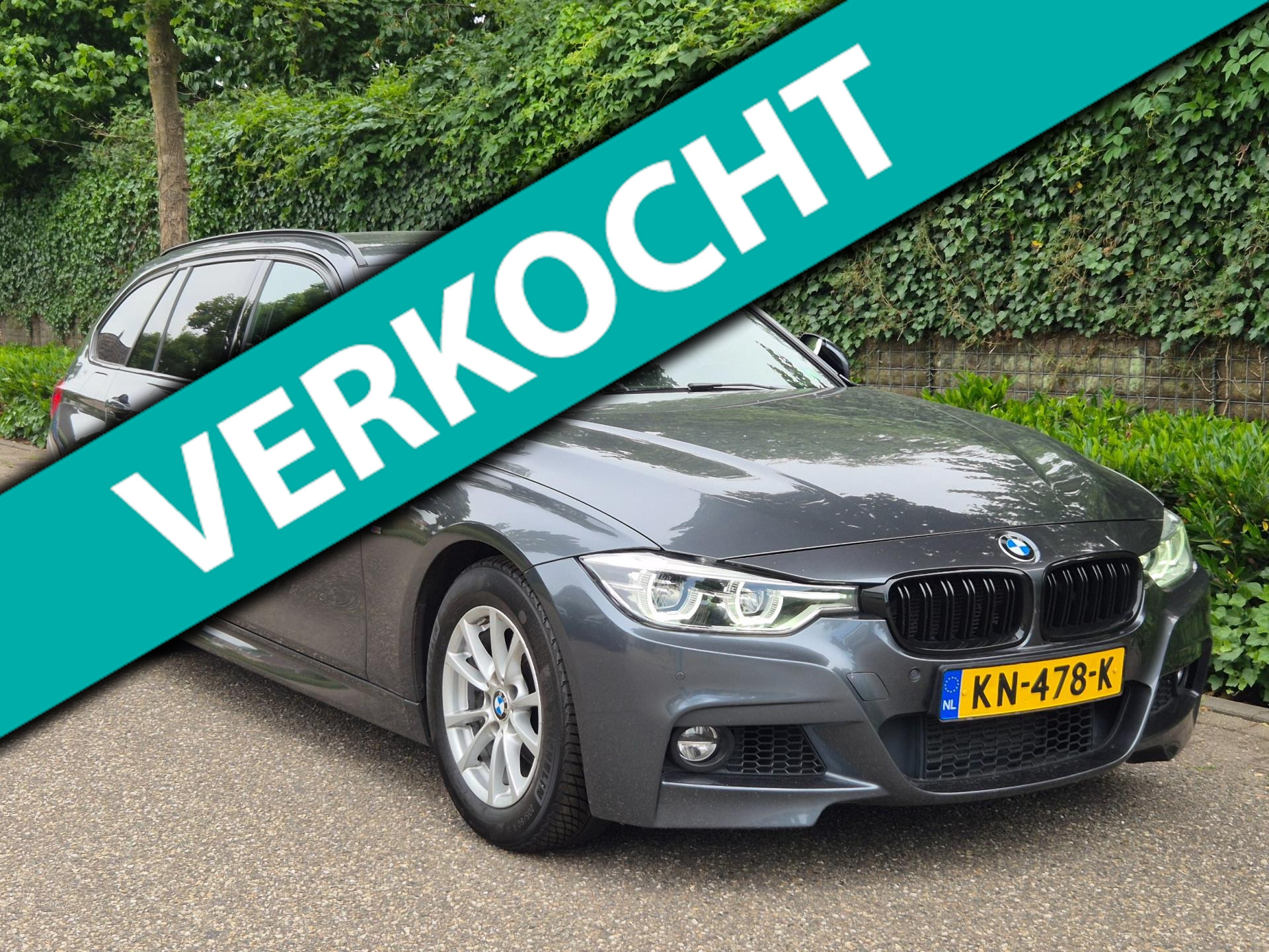 BMW 3-serie Touring F31 LCI M Sport Apple CarPlay LED NAP Top conditie Navi Evo Centennial High Executive 2016 - voorkant
