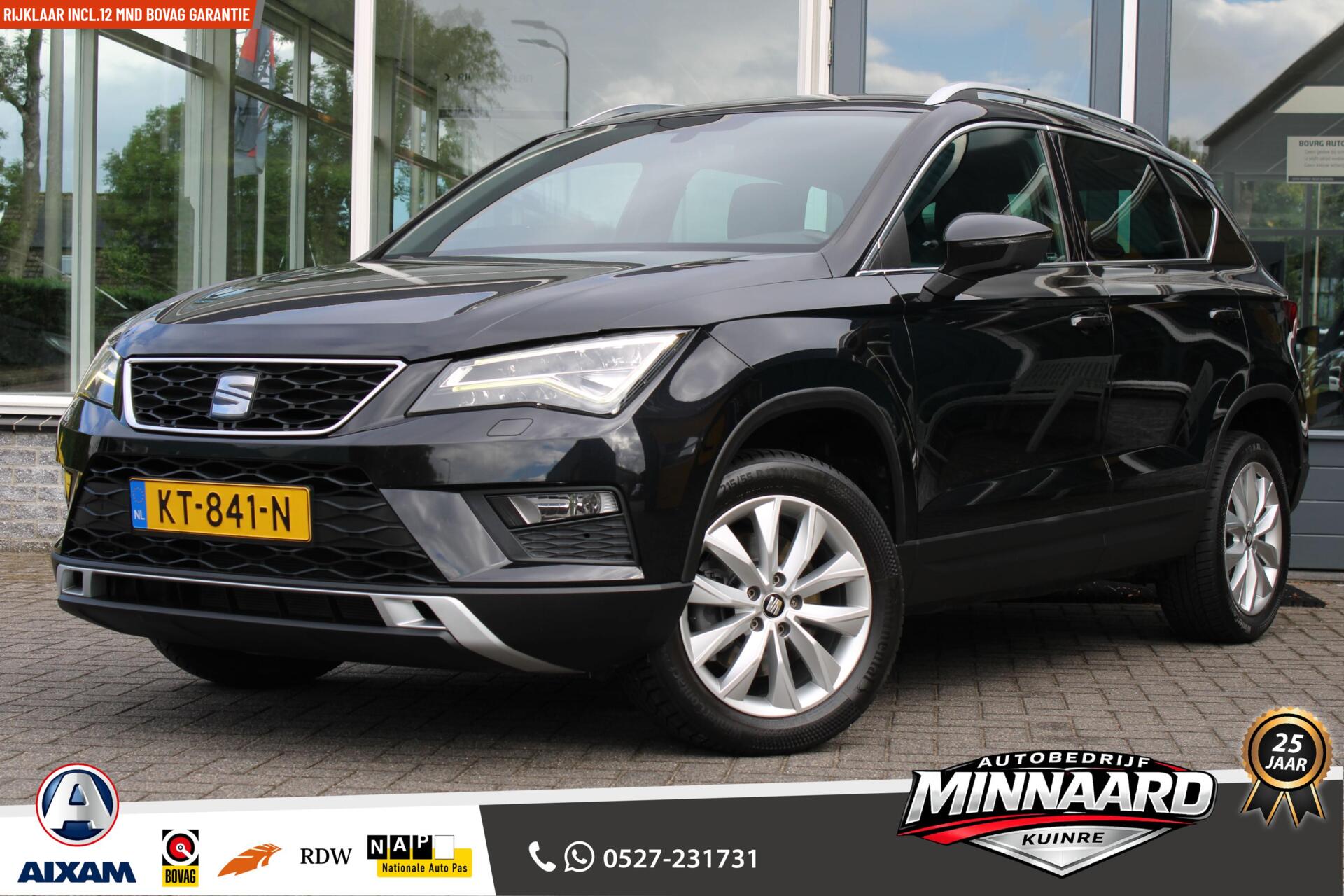 Seat Ateca 1.4 EcoTSI Xcellence Automaat|Navi|Trekhaak| 2017 - voorkant