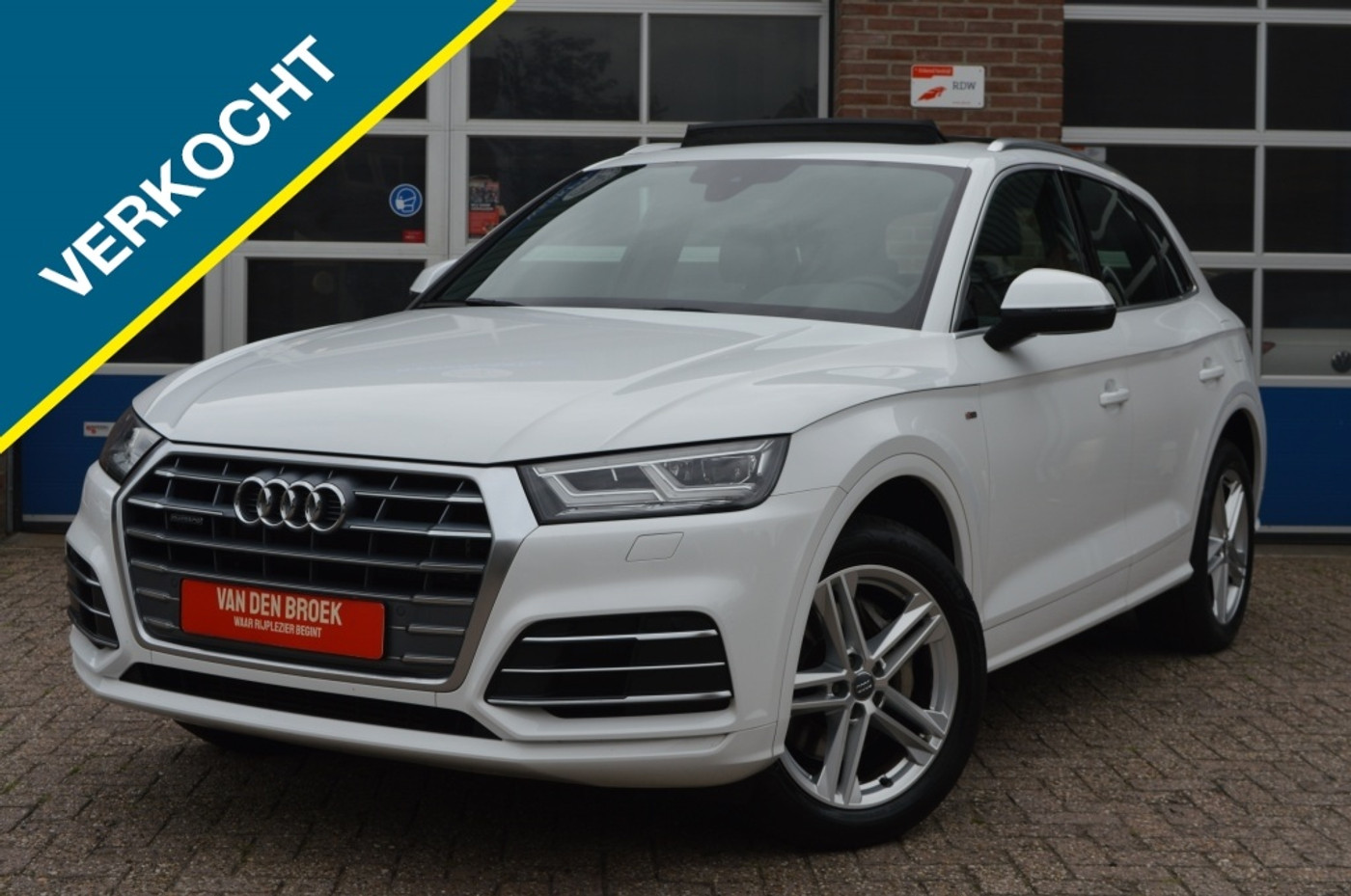 Audi Q5 50 TFSI E 50 TFSI e S-Line | HYBRID - PANODAK 2020 - voorkant