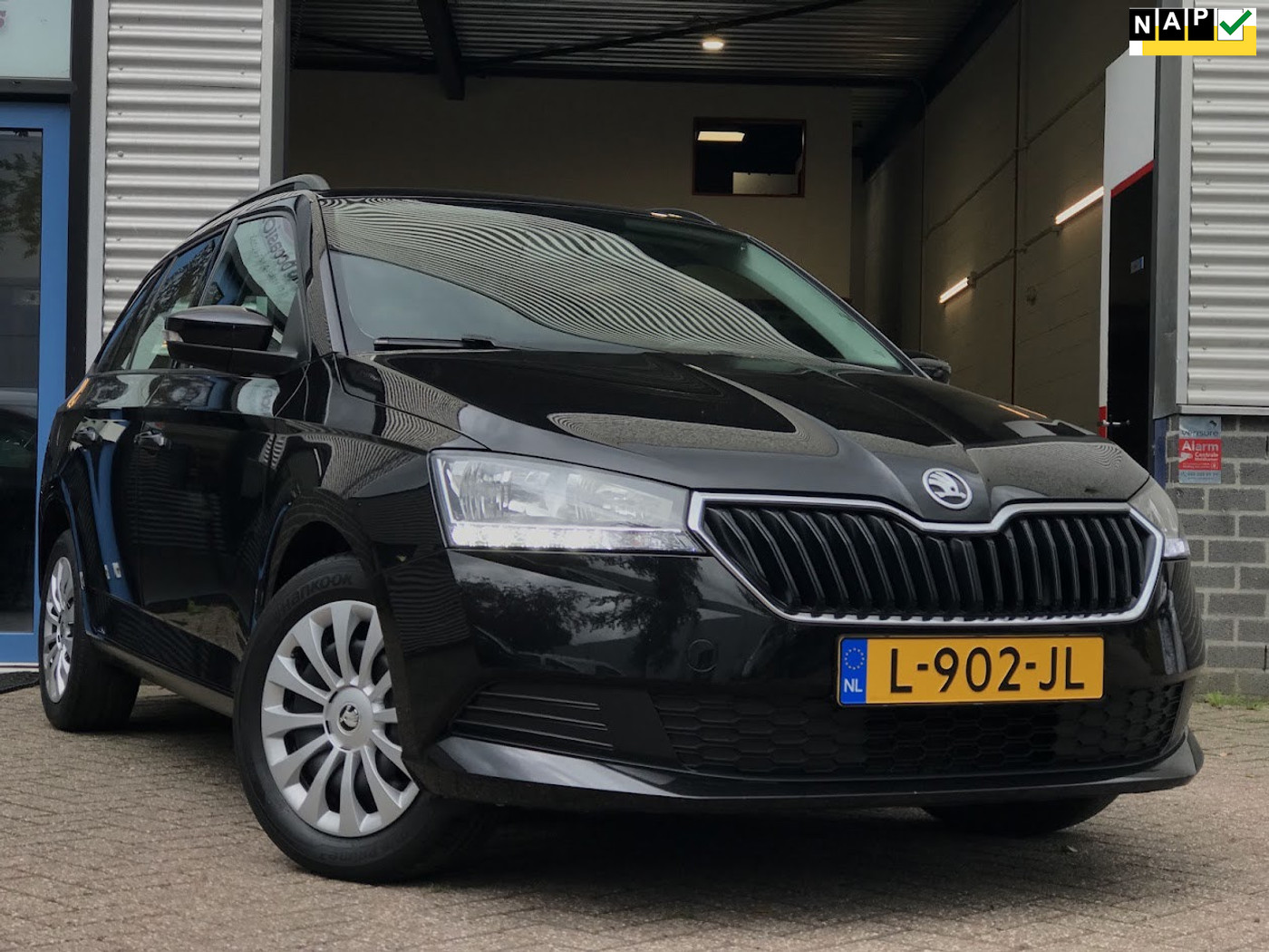Skoda Fabia 1.0 TSI Active|Led|Carplay|Leer|Airco|Cruise| 2021 - voorkant