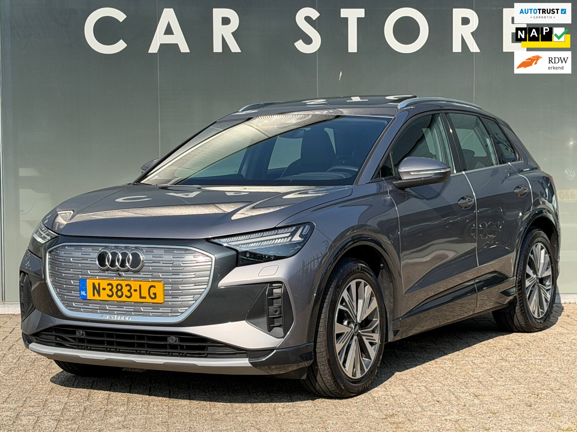 Audi Q4 40 E-tron 40 Launch edition Advanced Plus 77 kWh 2021 - voorkant