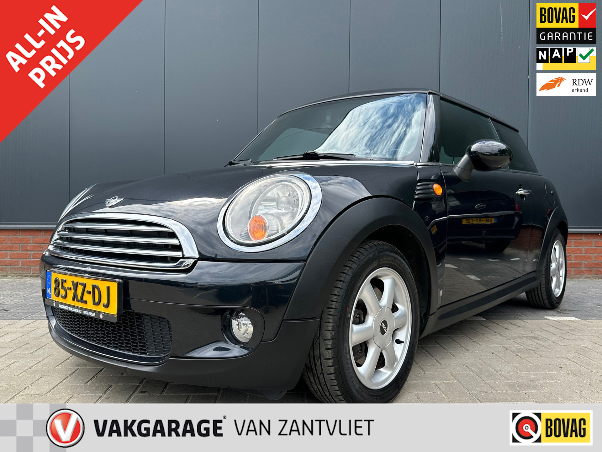 Mini Mini One 1.4 Cooper Pepper (12 mnd BOVAG garantie) 2007 - voorkant