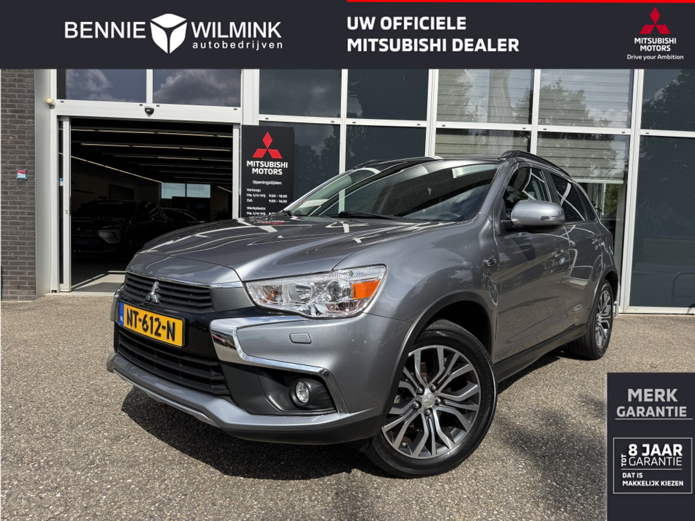 Mitsubishi Mitsubishi Asx 1.6 ClearT. Conn.Pro 2017 - voorkant