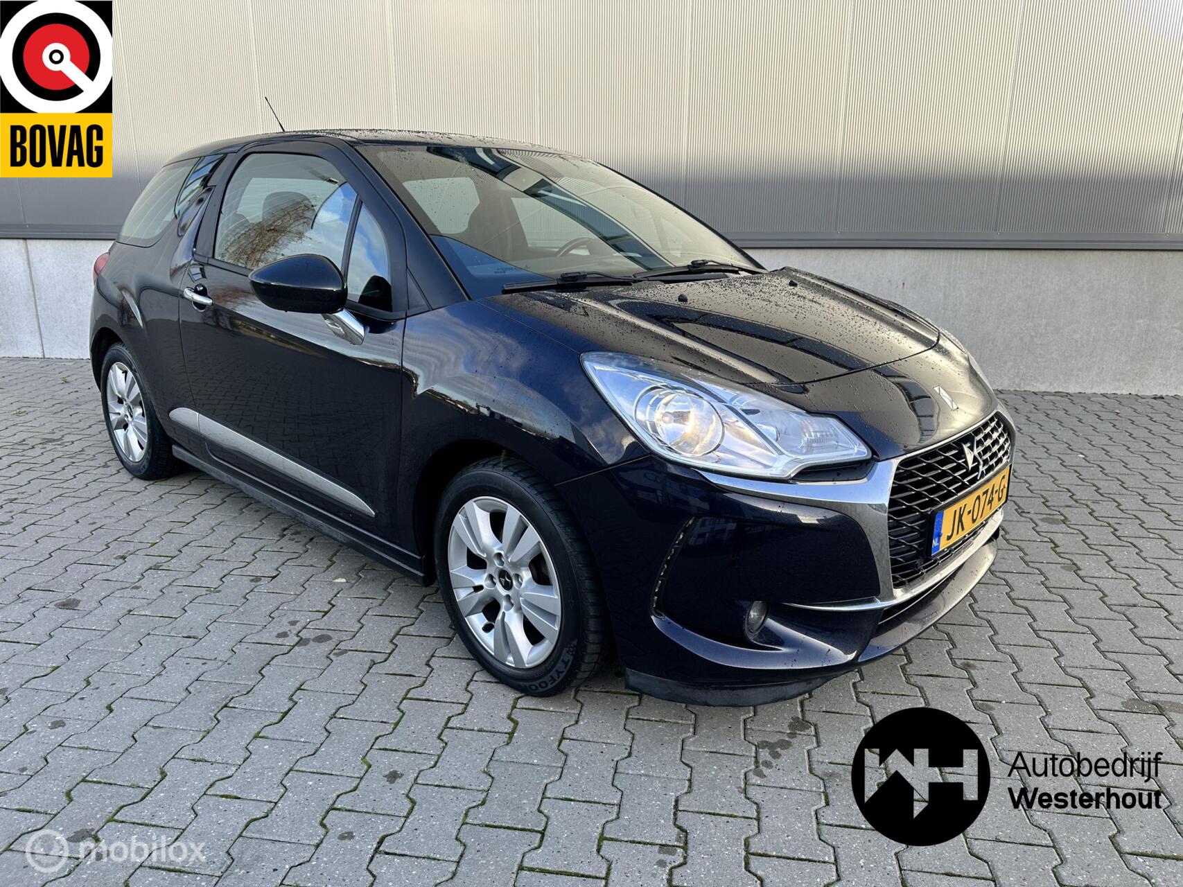 DS 3 1.2 PureTech Navigatie dealer onderhouden 2016 - voorkant