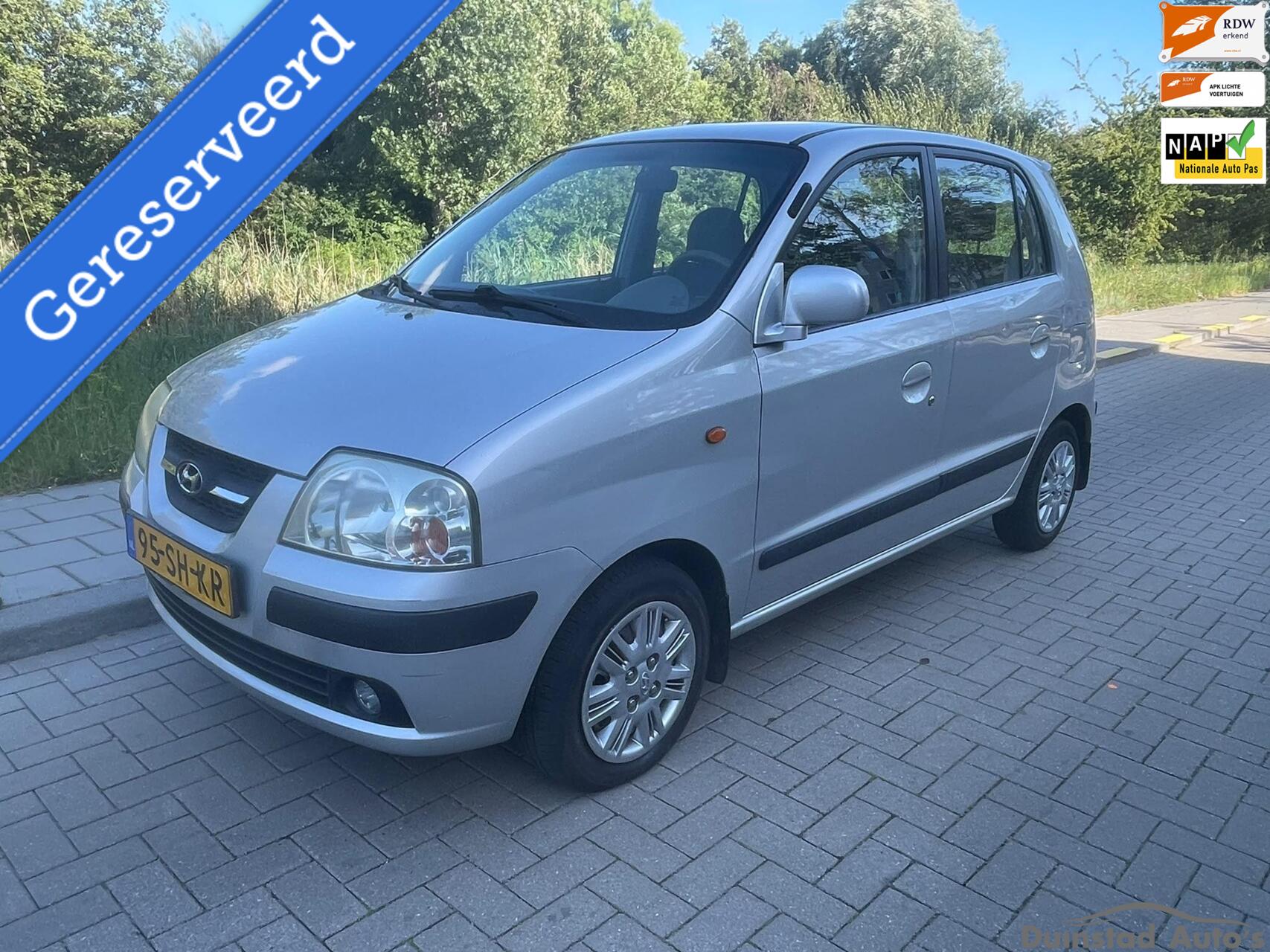 Hyundai Atos-prime 1.1i 5-deurs Dynamic Automaat|APK sept 2027|Nap 2006 - voorkant