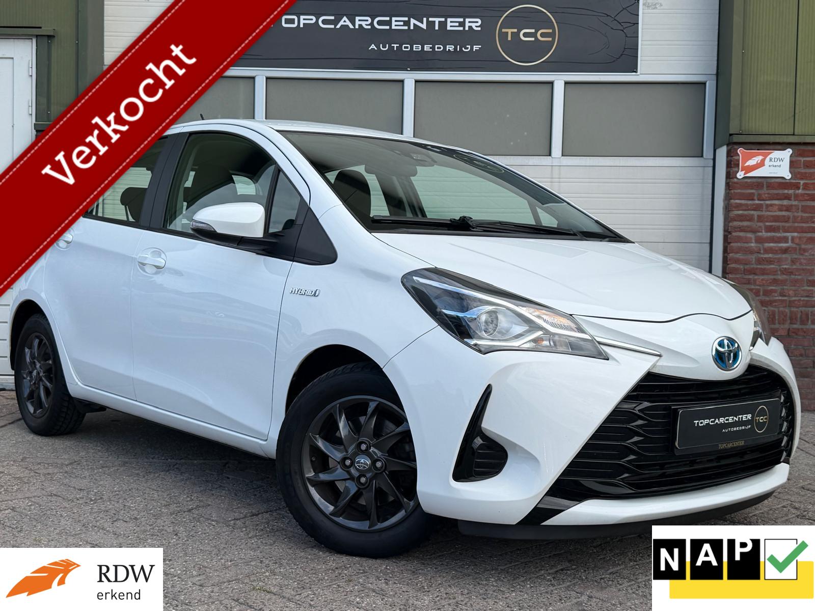 Toyota Toyota Yaris Hybrid 1.5 Hybrid Aspiration/AIRCO/BLUETH/APK/NAP 2017 - voorkant