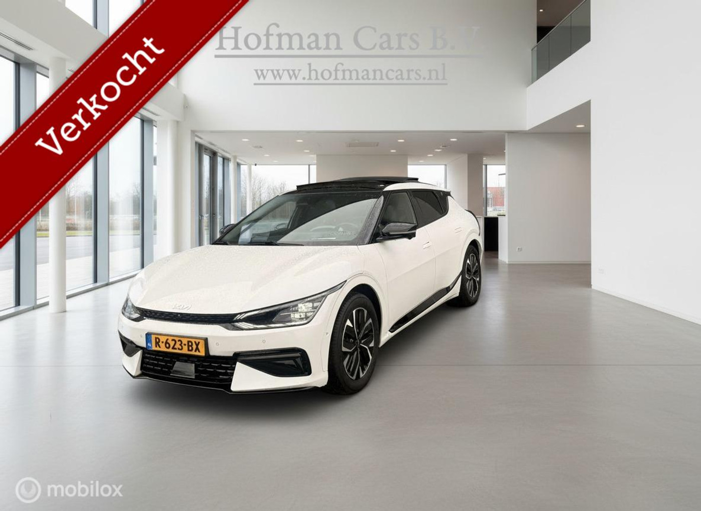 Kia Ev6 GT-Line 77.4 kWh | Panorama | SOH 100% MOBA | 360° Camera | HUD | Meridian Audio 2022 - voorkant