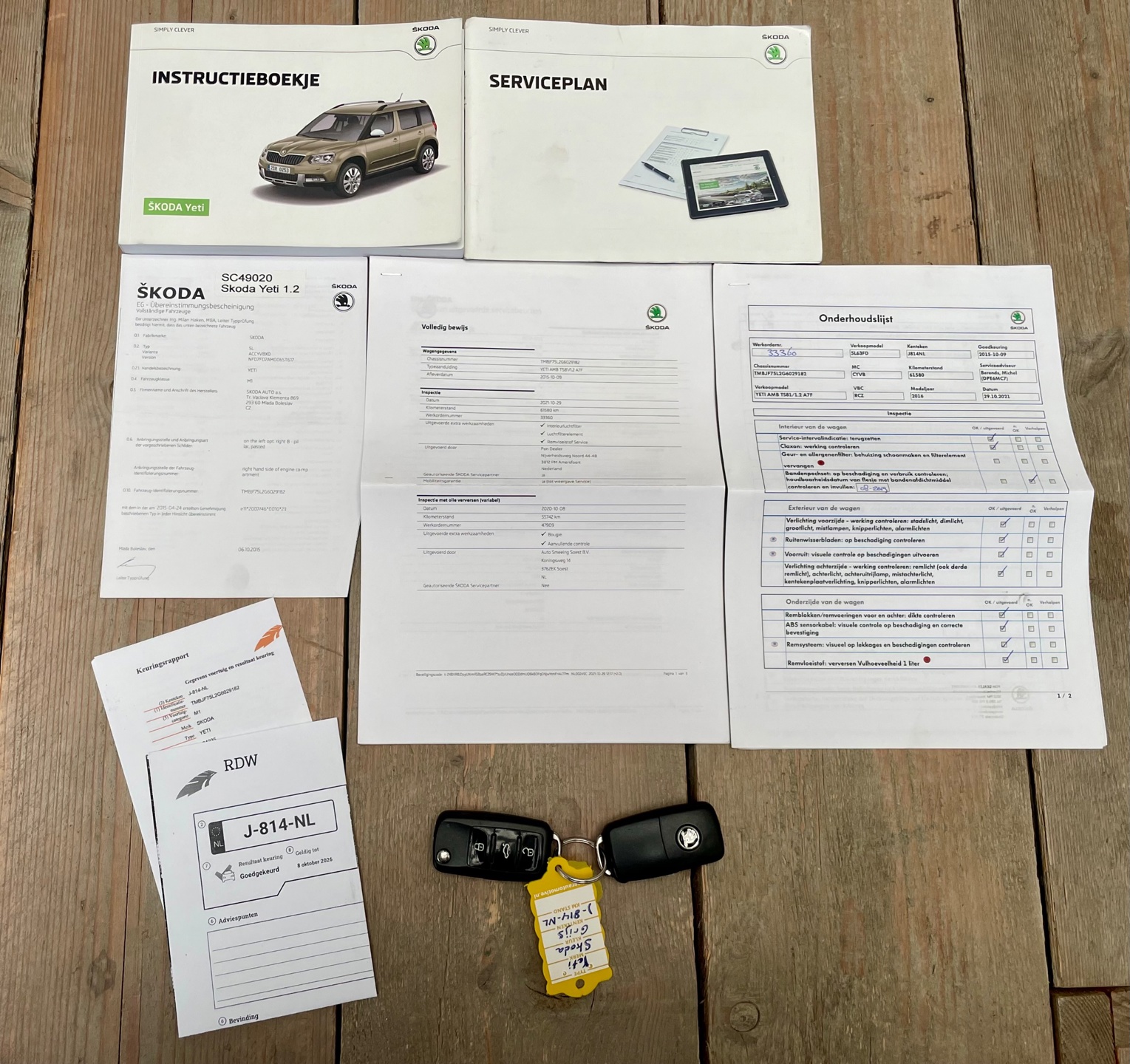 Foto van Skoda Yeti