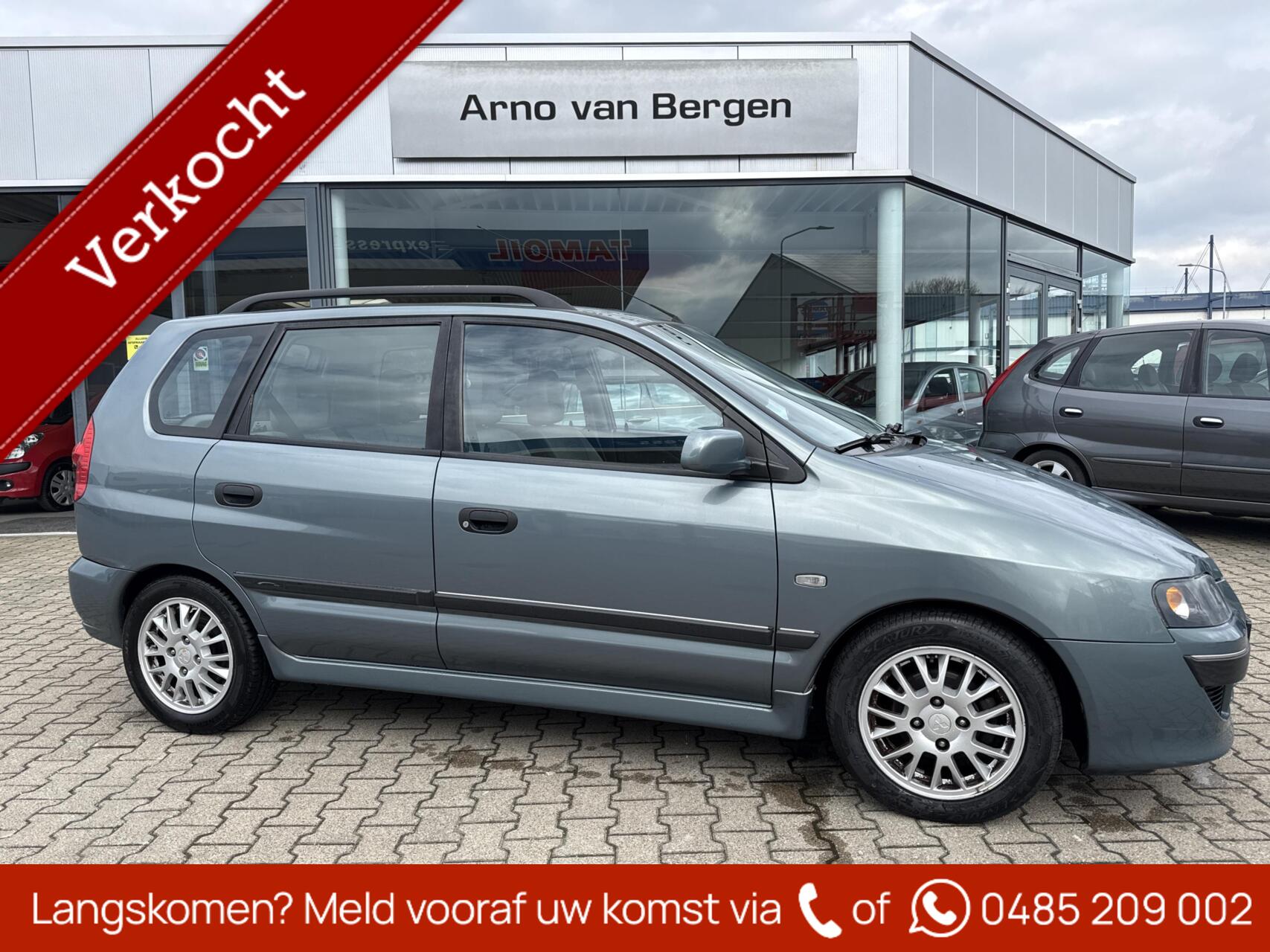 Mitsubishi Space Star 1.8 Shogun SE, AUTOMAAT, airco, trekhaak, nieuwe APK. 2003 - voorkant