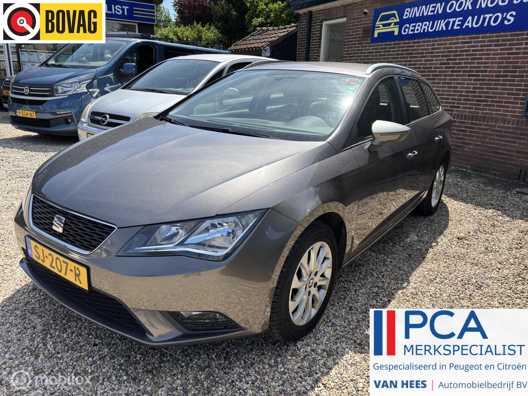 Seat Leon ST 1.4 TSI Style met navigatie en climate control 2015 - voorkant