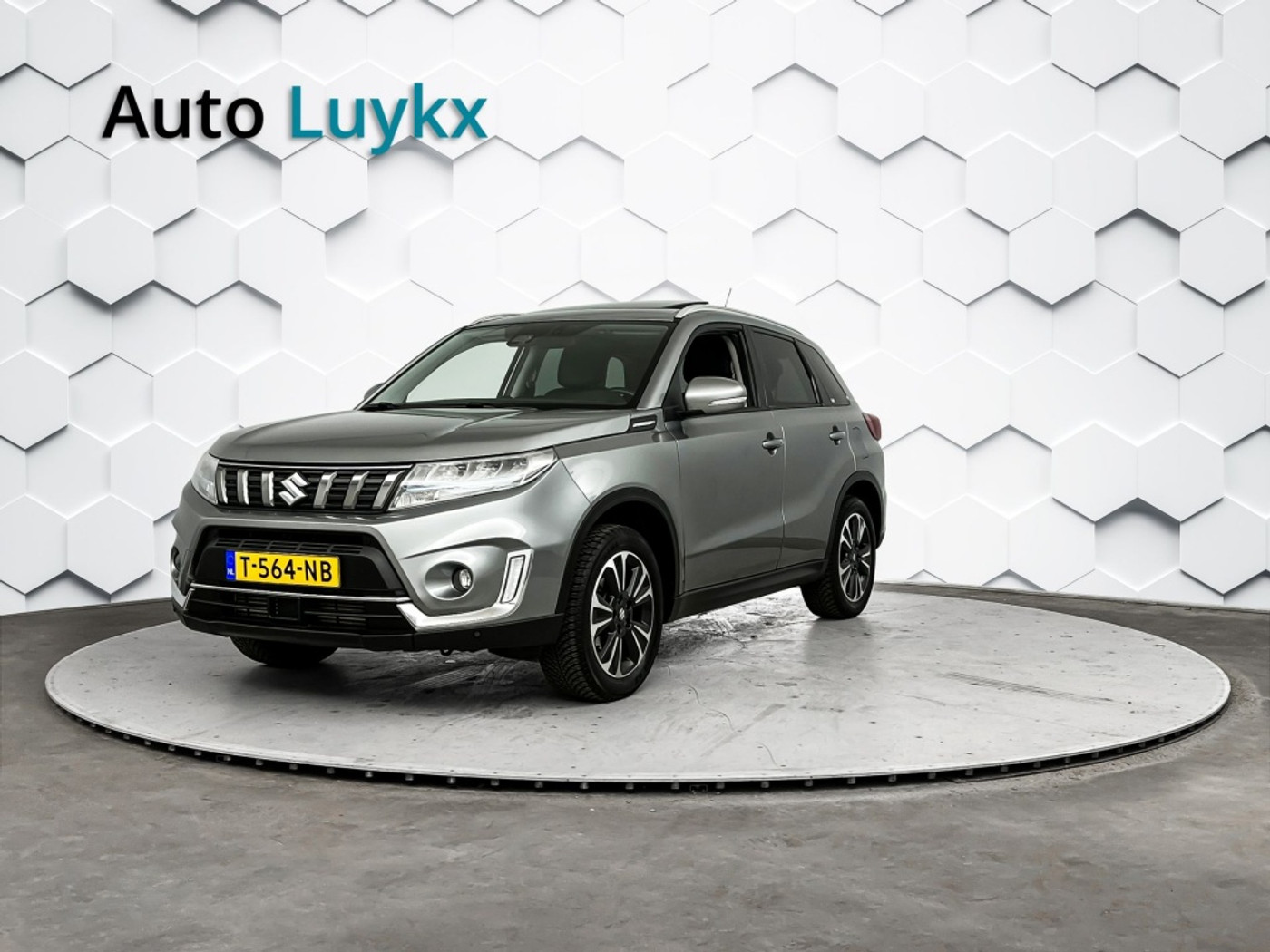 Suzuki Vitara 1.4 Boosterjet Style Smart Hybrid Automaat | Panoramadak | Lederen Bekleding | Trekhaak 2021 - voorkant