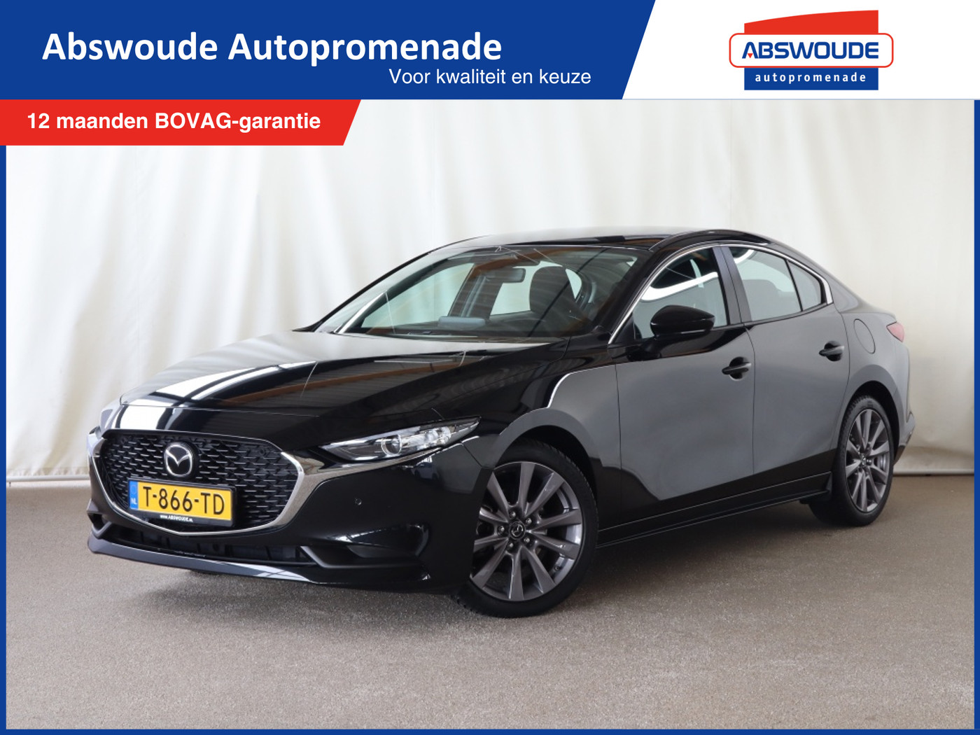 Mazda Mazda3 2.0 e-SA-G Excl-line 2023 - voorkant