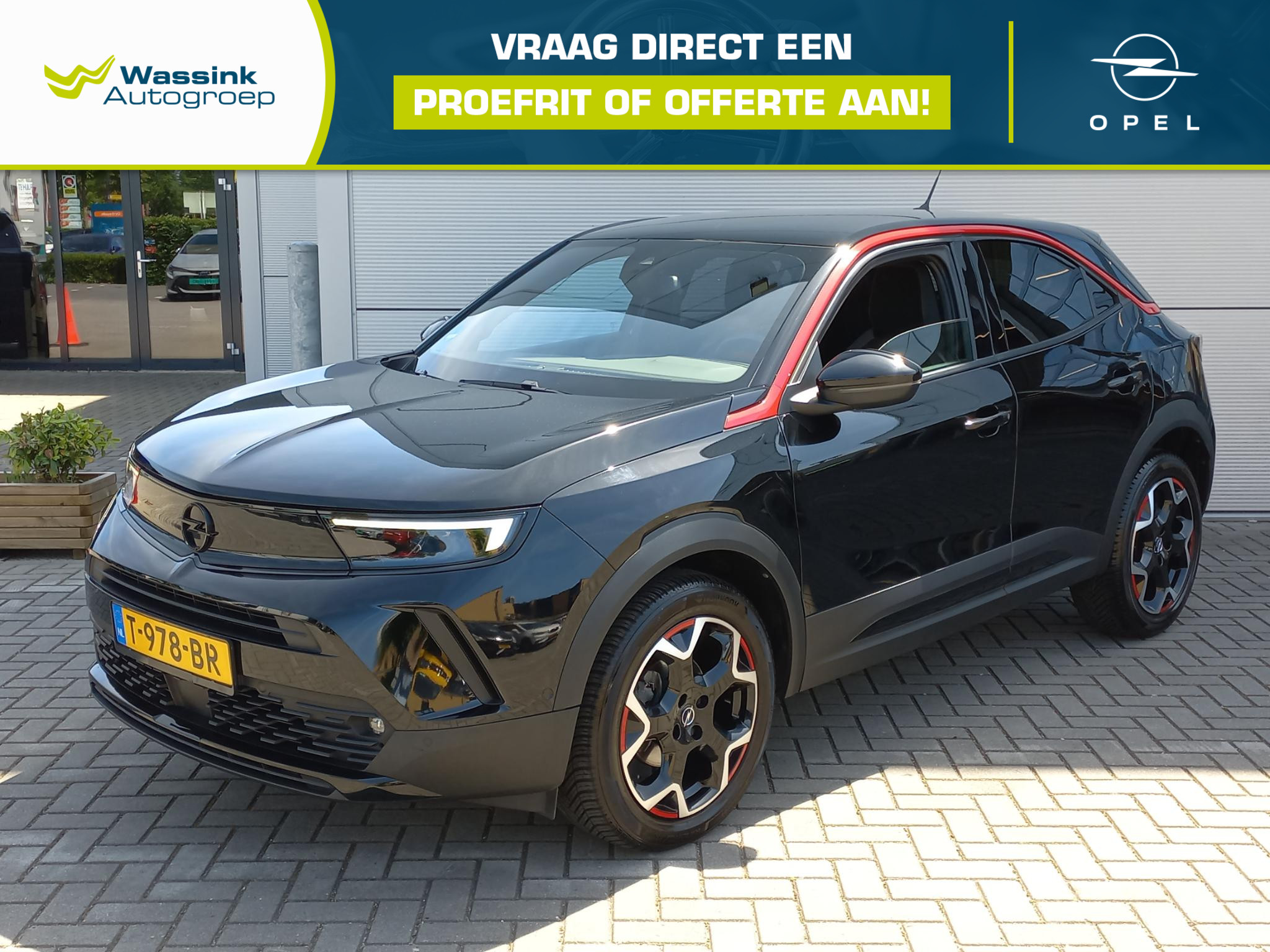 Opel Mokka 1.2T 130pk GS Line + extra's Automaat | 2022 - voorkant