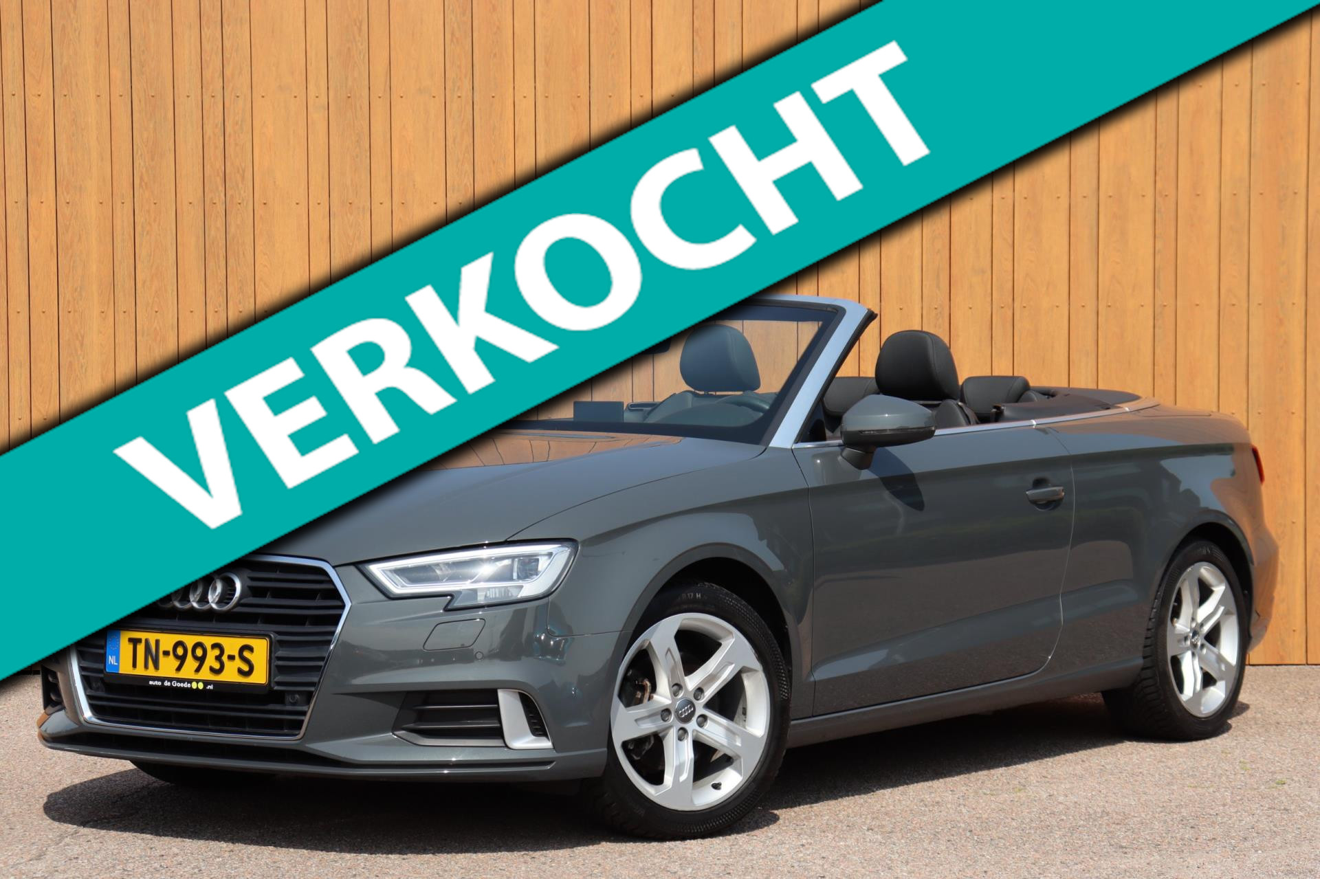 Audi A3 Cabriolet 1.4 TFSI Sport Cabrio Edition org.NL Comfortstoelen+verw. 2018 - voorkant