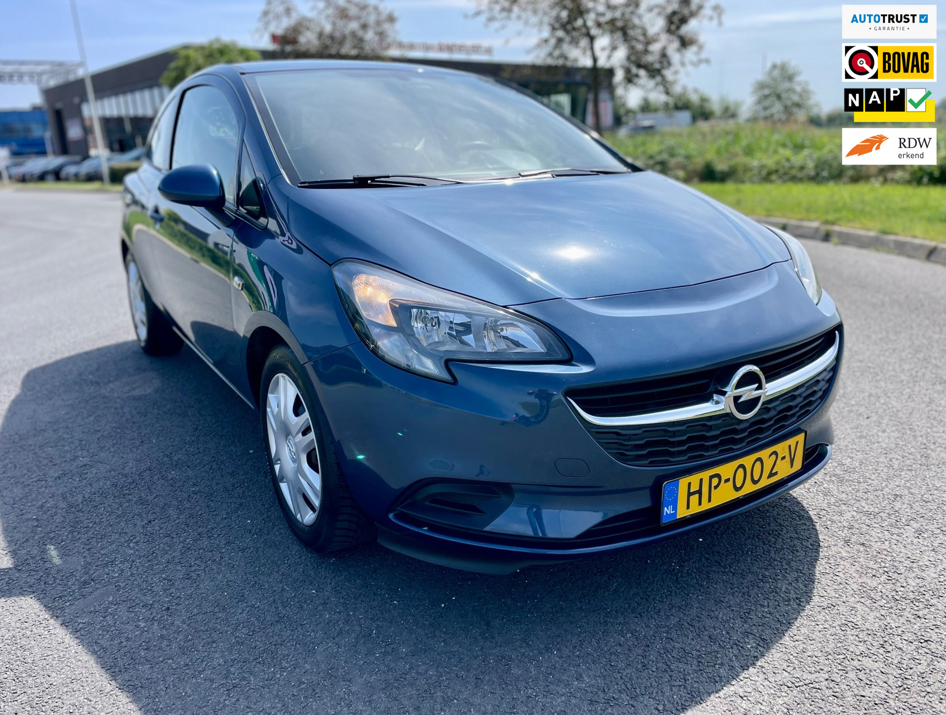 Opel Corsa-e 1.3 CDTI Business+, Aut, 3drs, Airco, Bluetooth, Elektr ramen, Isofix, 1e eig afk, Geen import, Nap, Mooie kmstand! 2015 - voorkant