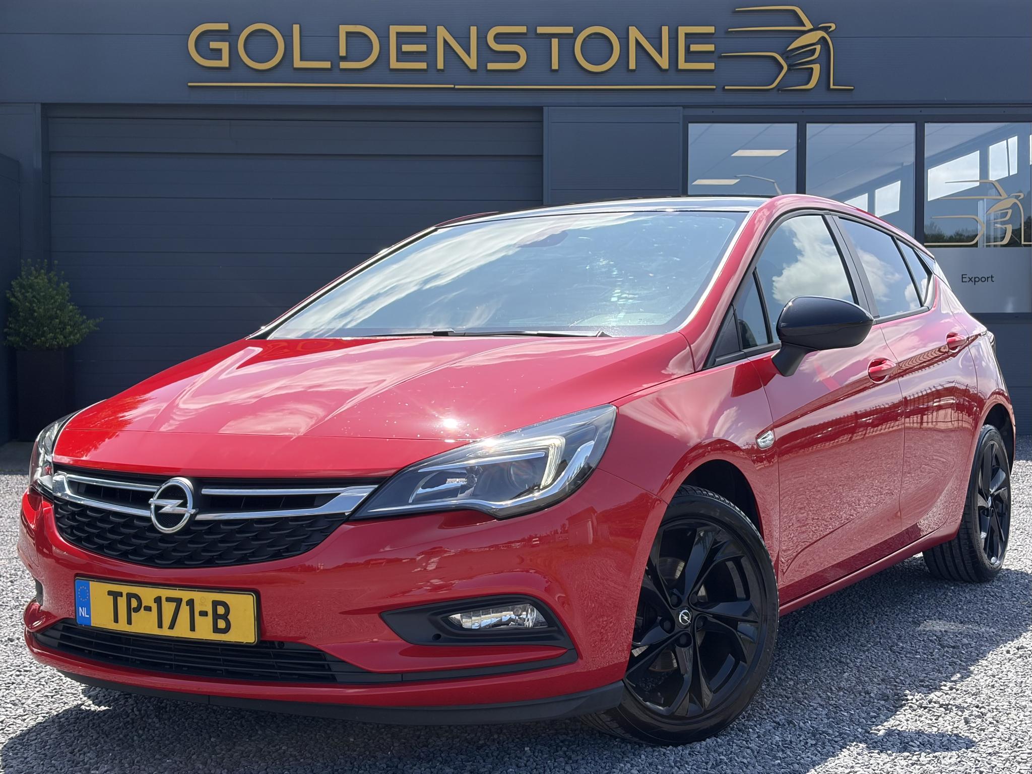 Opel Astra 1.4 Black Edition 2018 - voorkant
