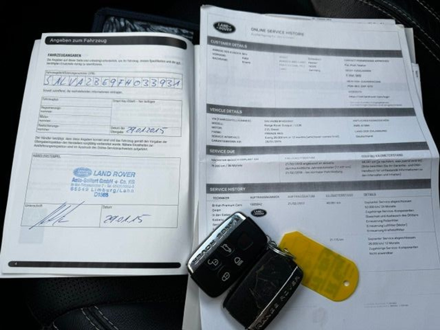 Foto van Land Rover Range Rover Evoque