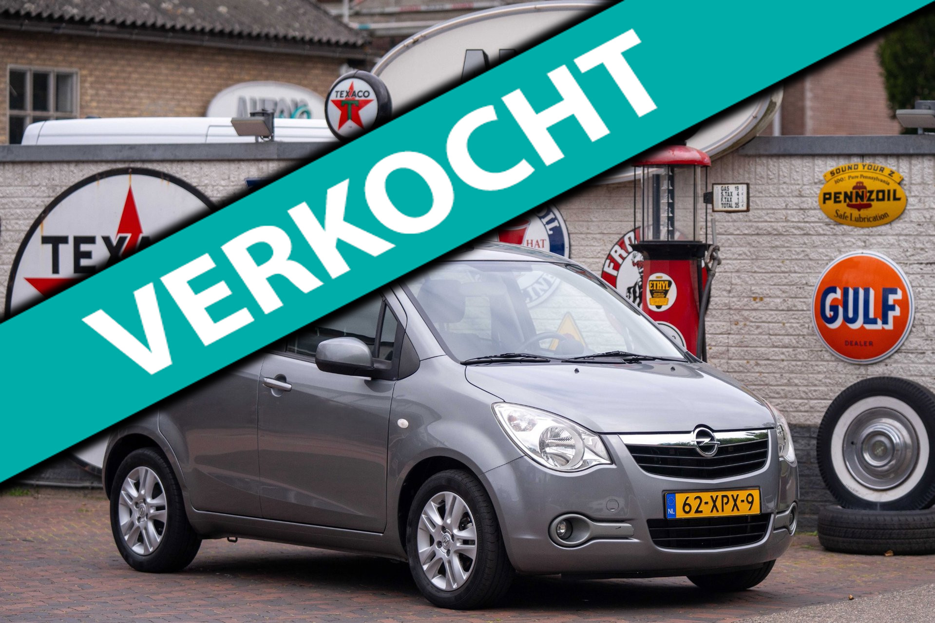 Opel Agila 1.0 Edition 1e Eigenaar 46.000 km +NAP NL-auto 2012 - voorkant