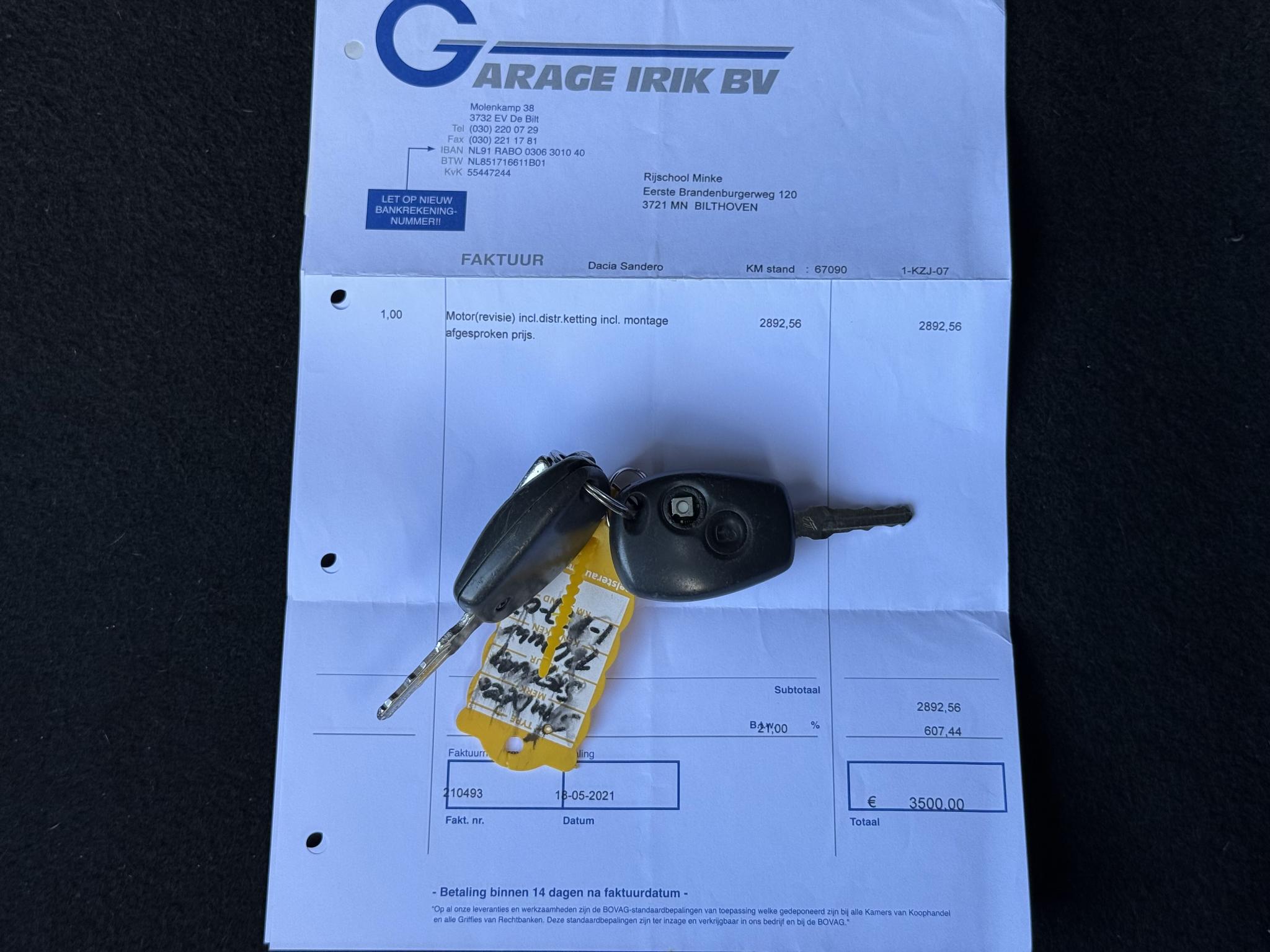 Foto van Dacia Sandero