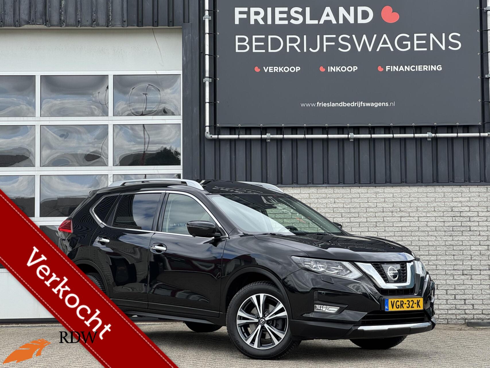 Nissan Nissan X-trail MARGE 2.0 dCi N-Connecta Grijs Kenteken UNIEK 2018 - voorkant