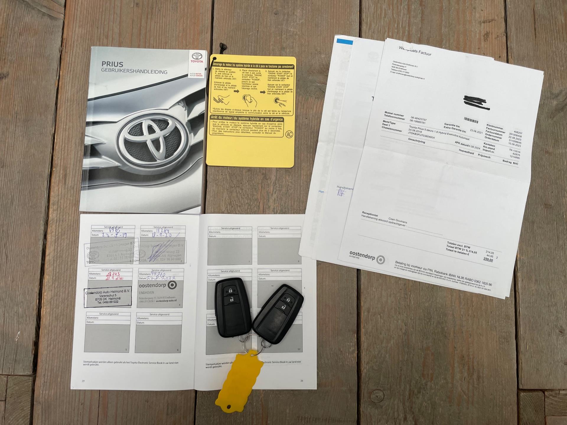 Foto van Toyota Toyota Prius