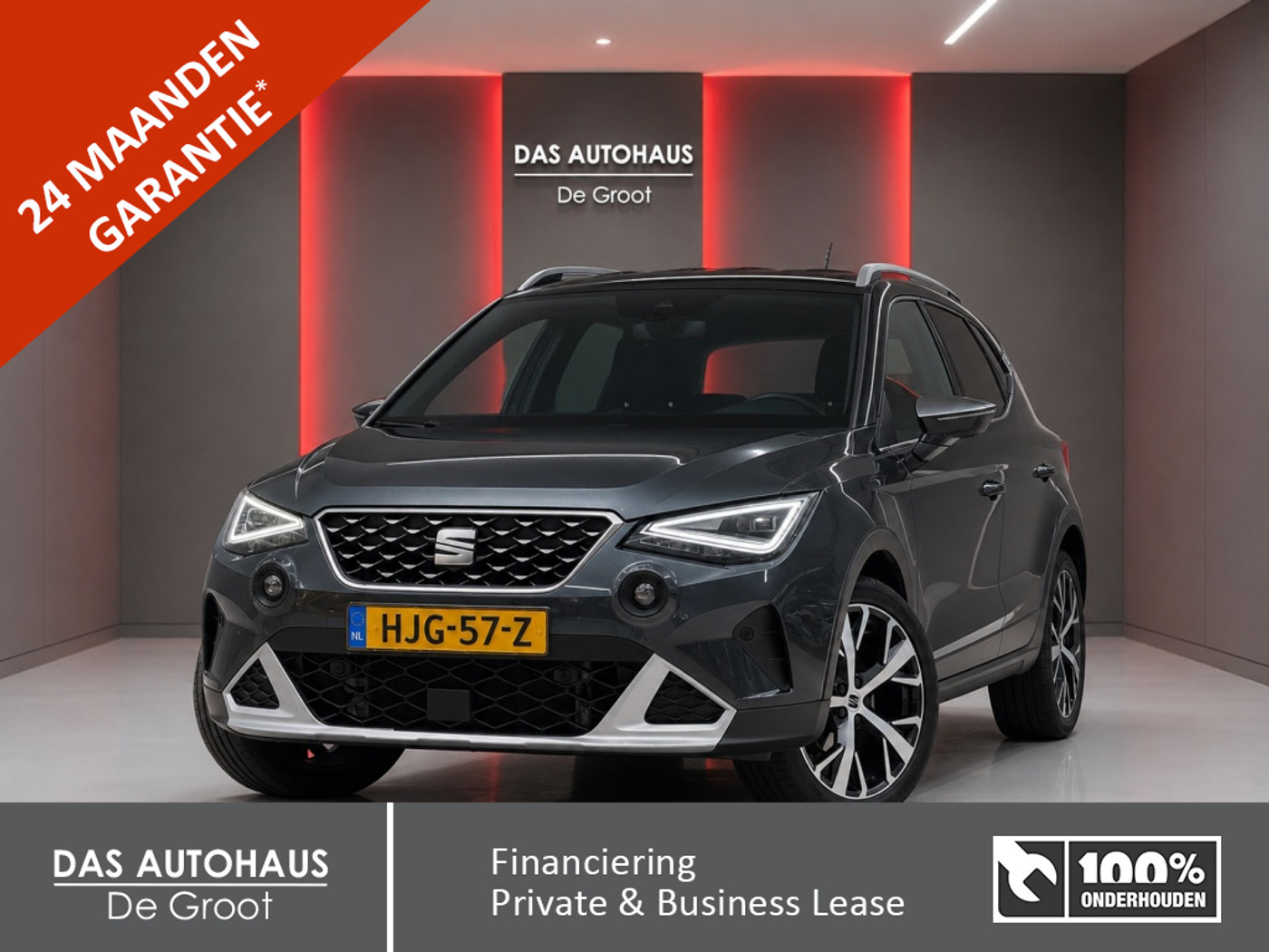 Seat Arona 1.0 TSI 110pk DSG Xperience | ACC | Camera | Beats 2021 - voorkant