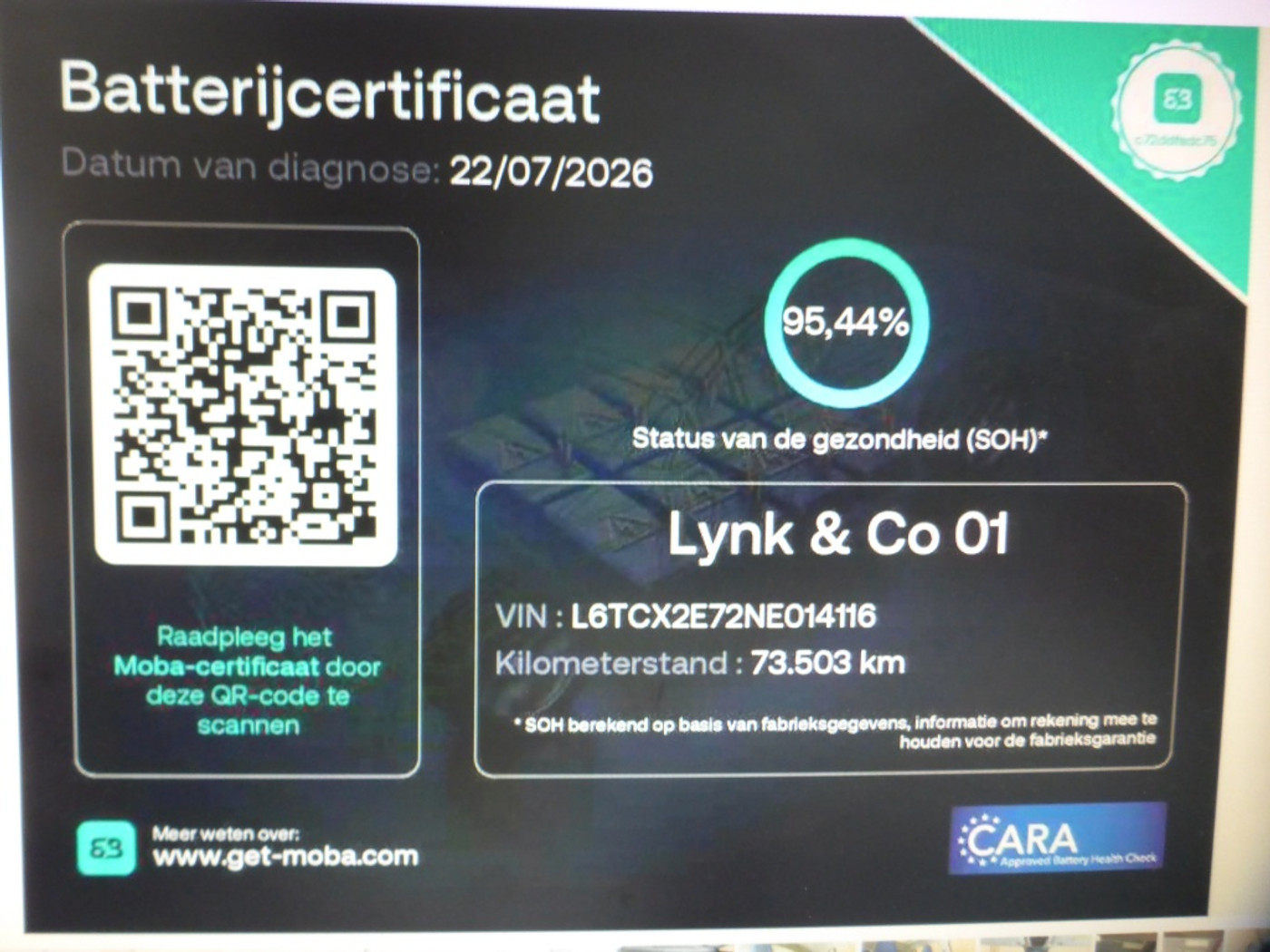 Foto van Lynk&co LYNK & Co 01