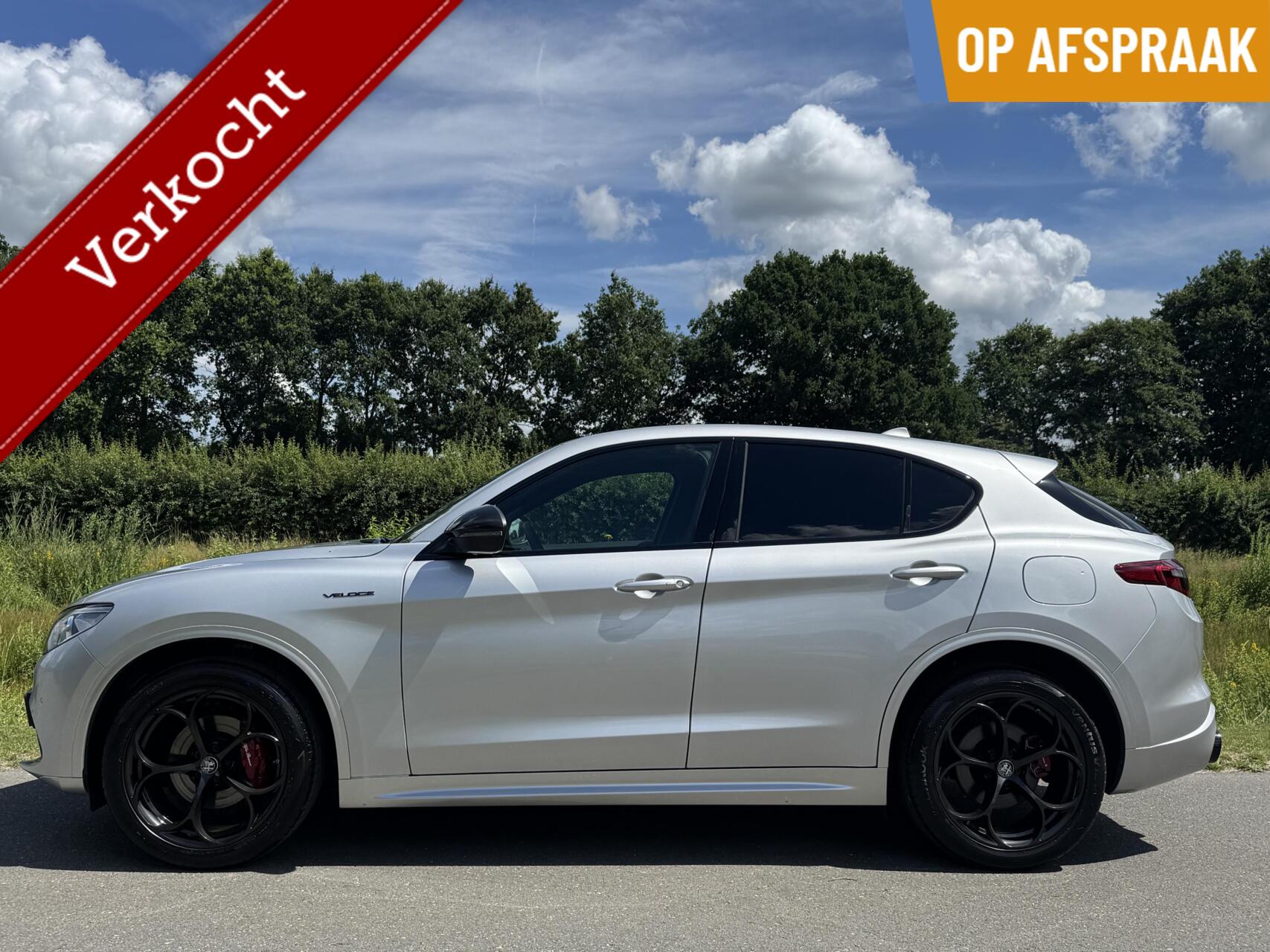 Alfa Romeo Stelvio 2.0t Q4 Veloce my21, 30dkm, Nieuwstaat 2020 - voorkant
