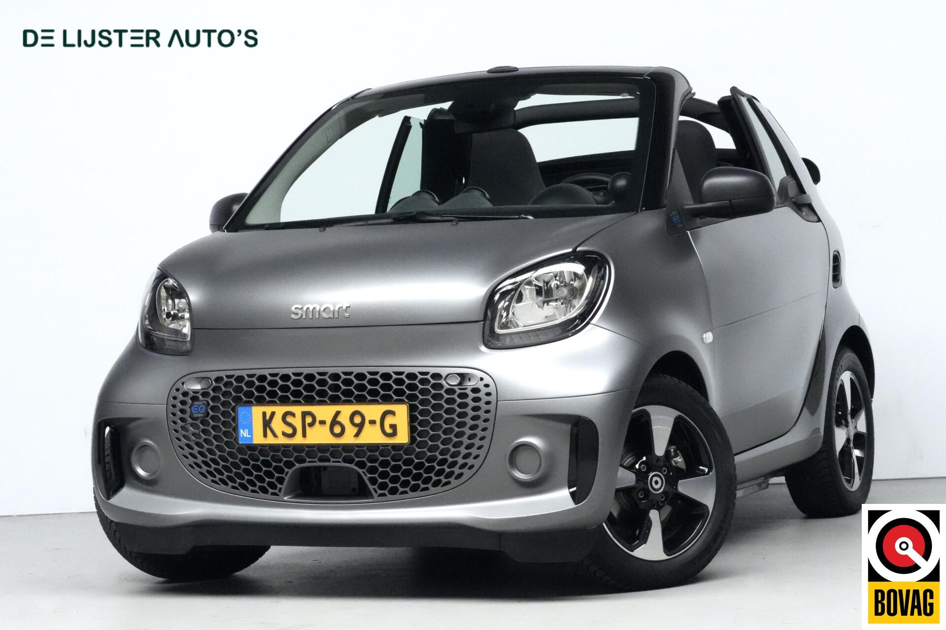 Smart Fortwo Cabrio EQ Comfort | CarPlay | Cruise | Pdc | Led | Dealer onderhouden | 2021 - voorkant