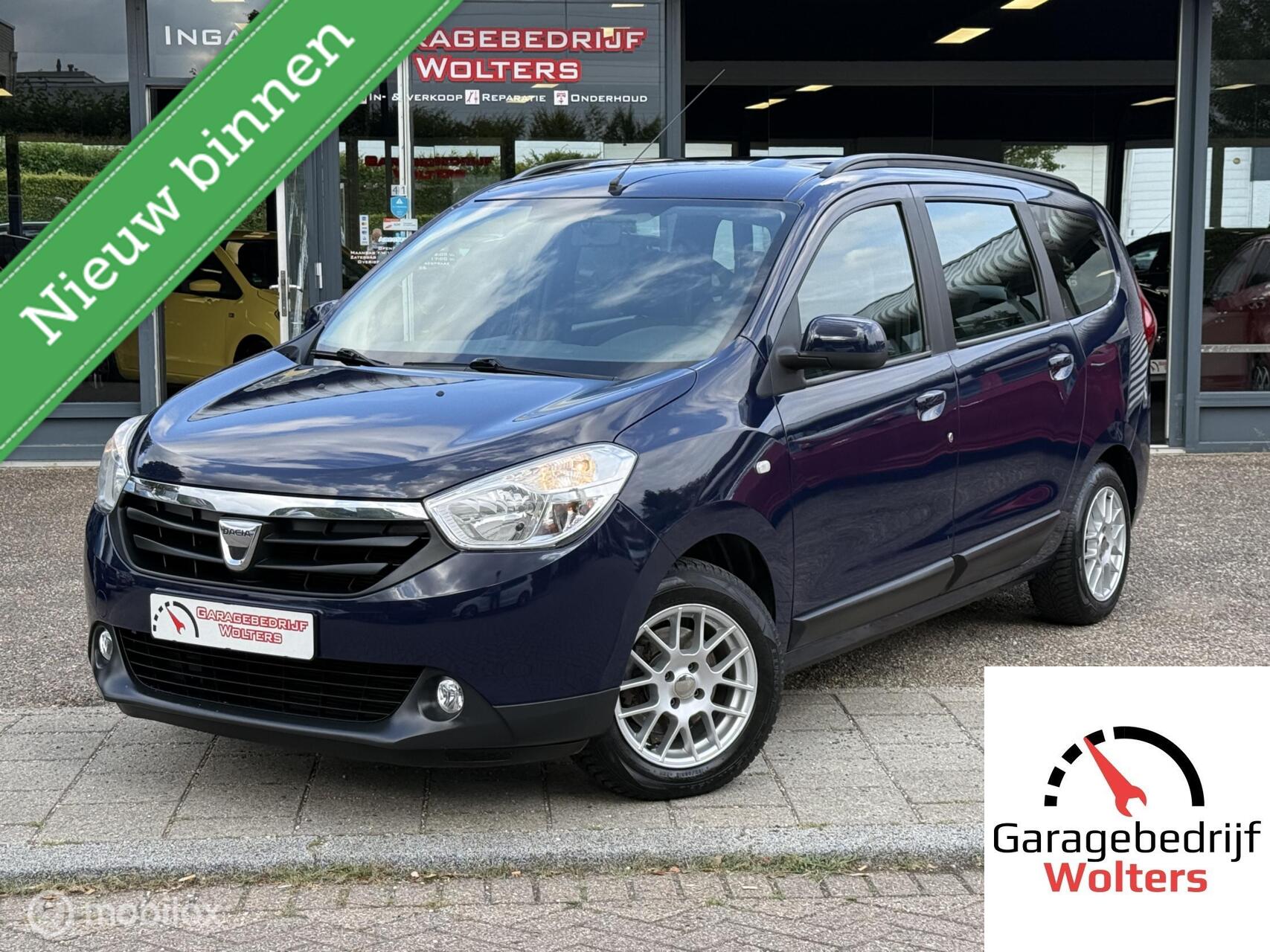 Dacia Lodgy 1.2 TCe Ambiance 5p. AIRCO PARKEERSENS. MISTLAMP 2014 - voorkant