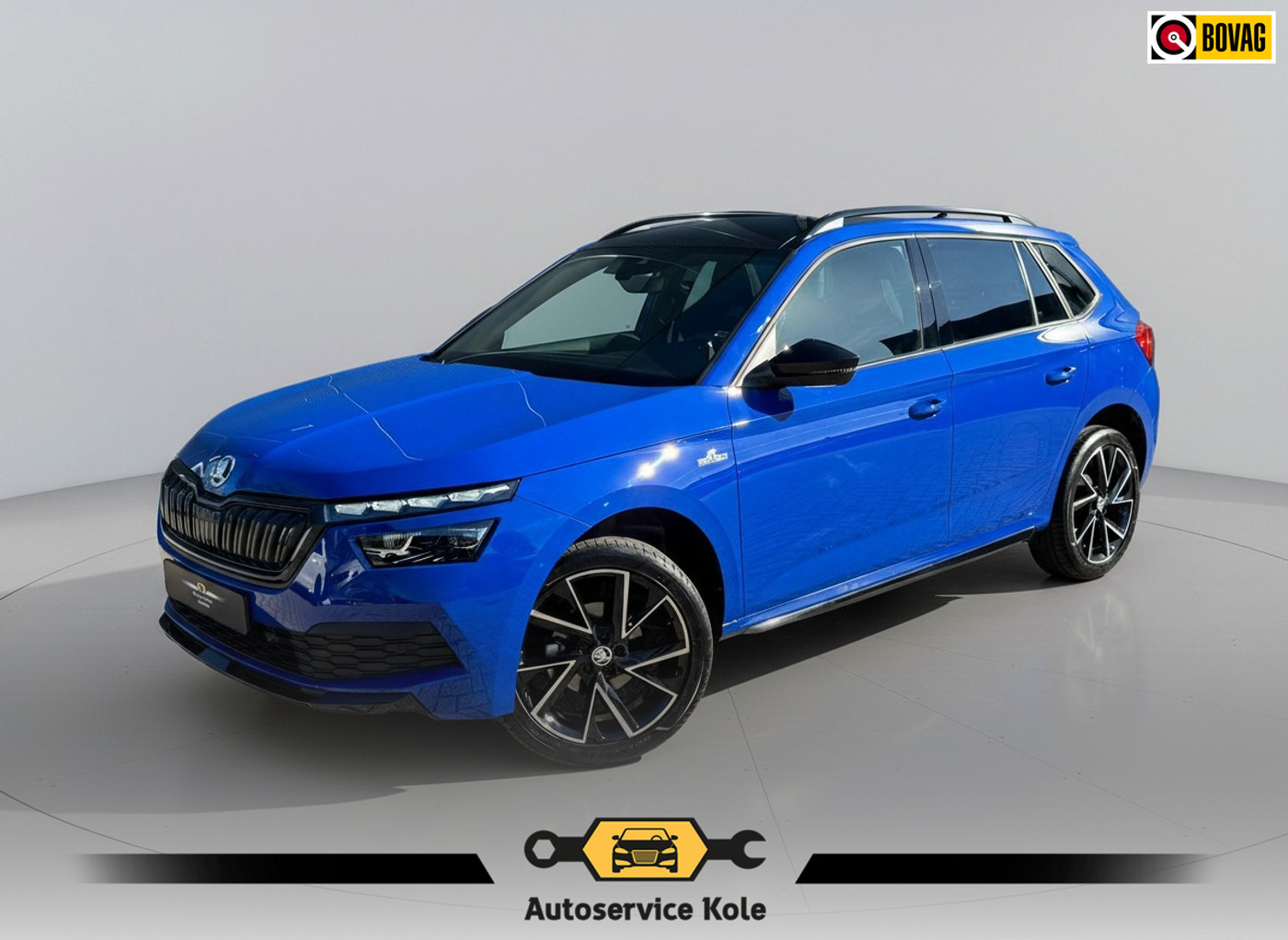 Skoda Kamiq 1.0 TSI Monte Carlo * Panoramadak * Stoelverwarming * Carplay * Full Led * 2024 - voorkant