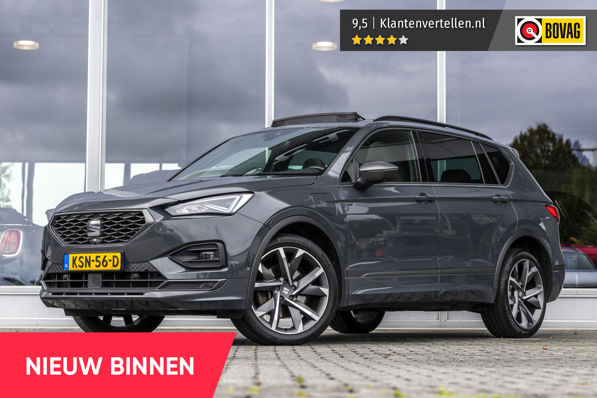 Seat Tarraco 1.4 TSI e-Hybrid PHEV FR 2022 - voorkant