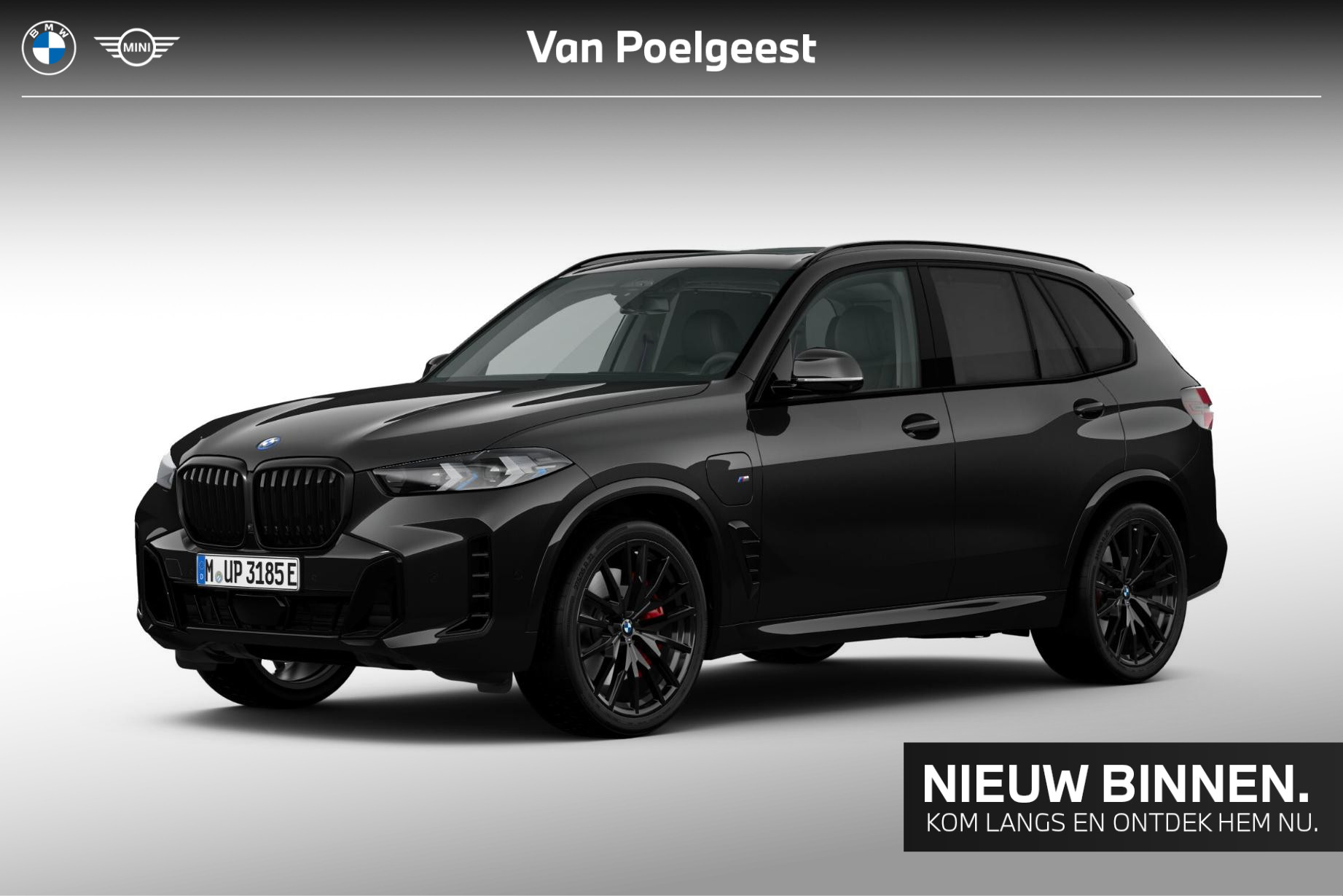BMW X5 xDrive50e 2026 - voorkant