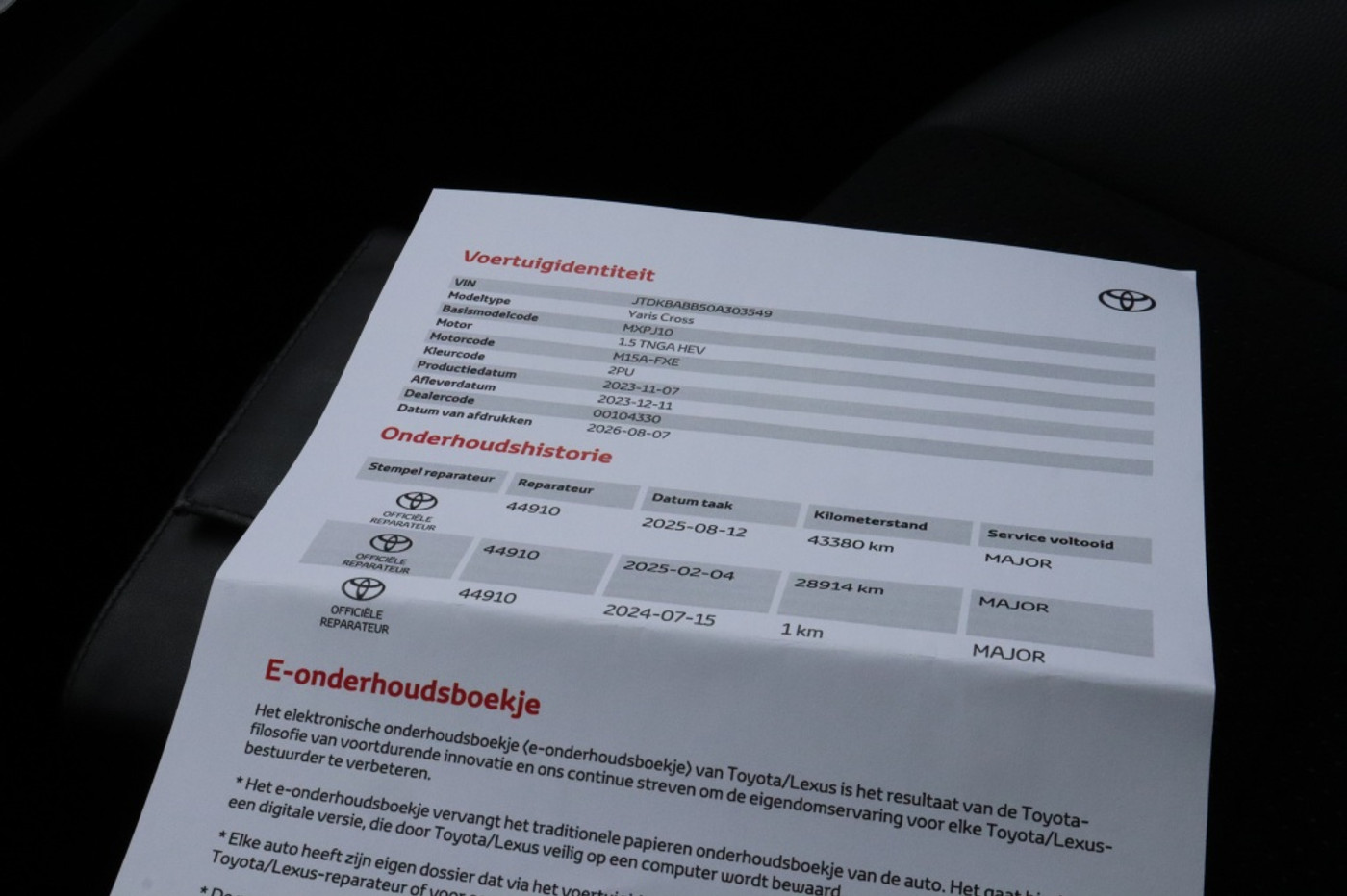 Foto van Toyota Yaris Cross