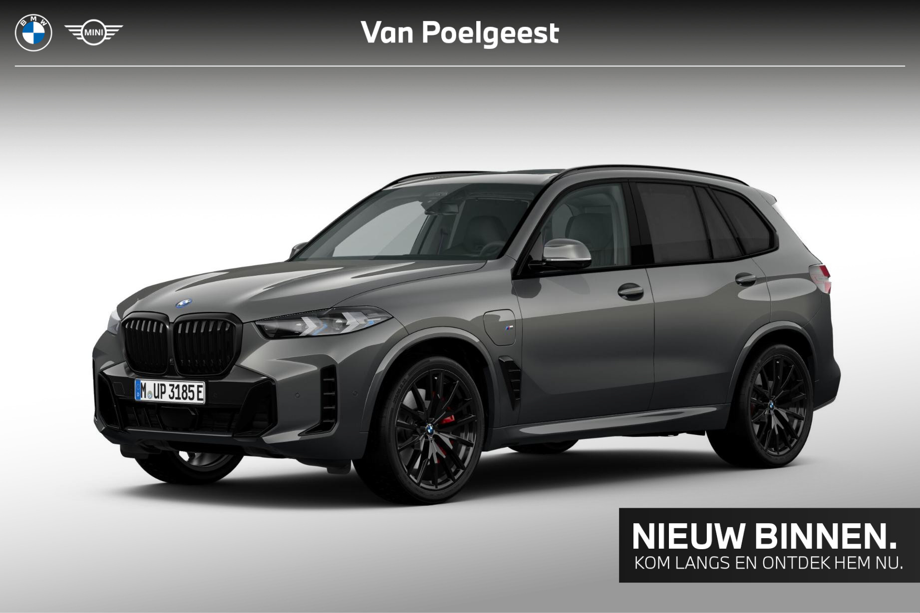 BMW X5 xDrive50e Innovation Pack M Sportpakket Pro 2026 - voorkant