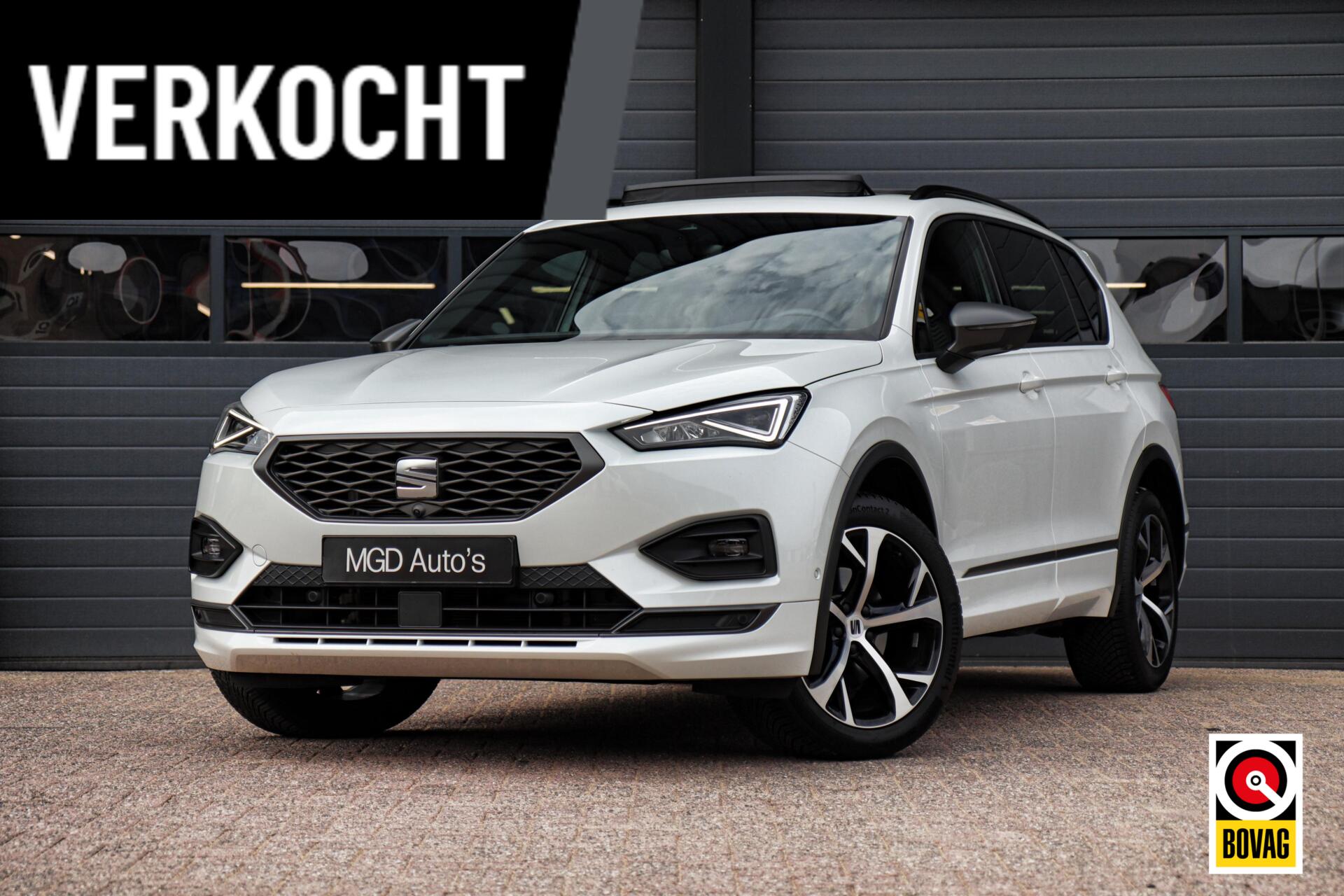 Seat Tarraco 1.5 TSI FR 7P |LED|BEATS|PANODAK|360 CAMERA|KEYLESS|MEMORY|STOELVERW.|TREKHAAK 2020 - voorkant