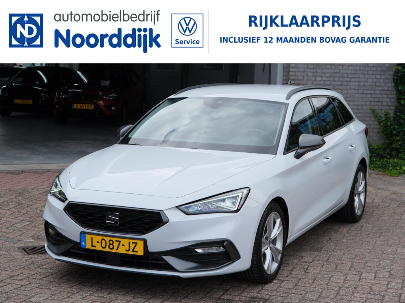 Seat Leon Sportstourer 1.5 TSI Style Business Intense 2021 - voorkant