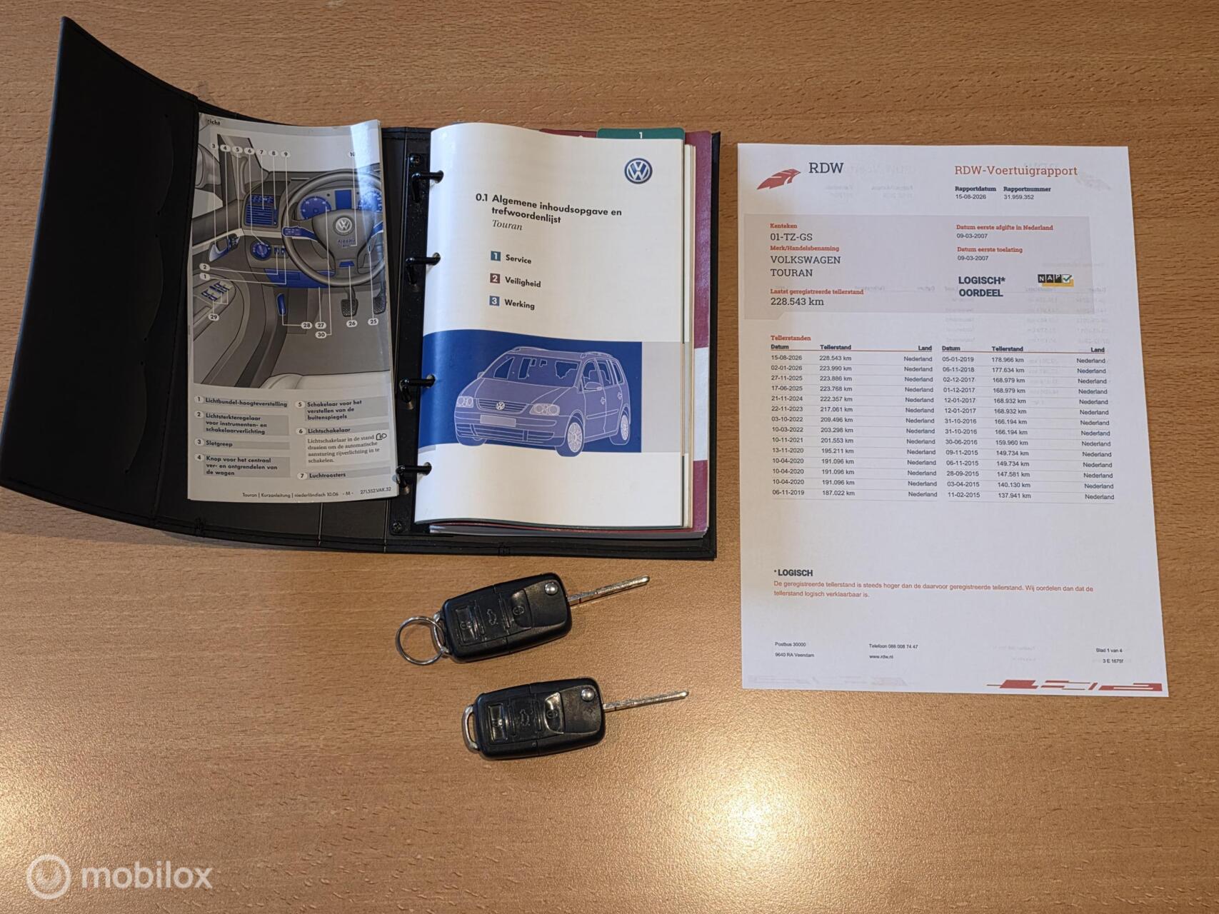 Foto van Volkswagen Touran
