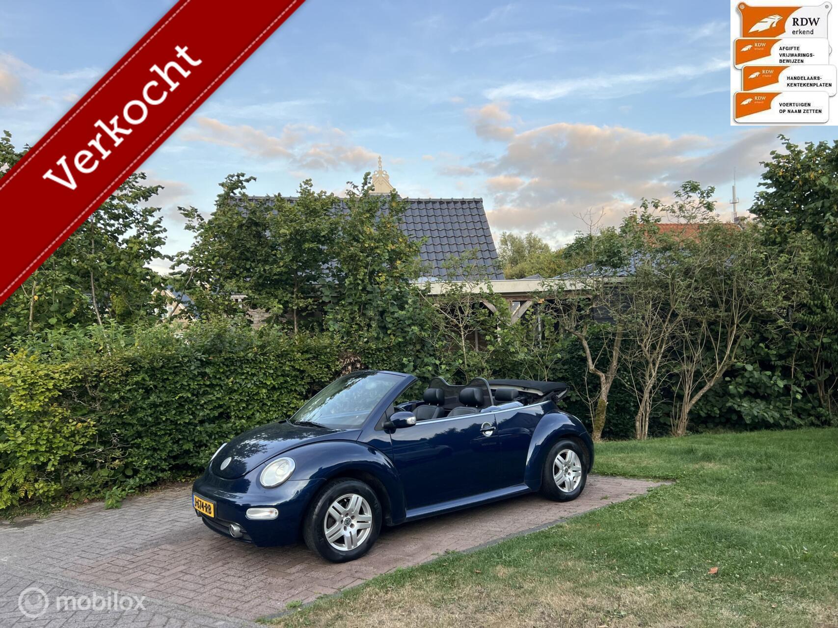 Volkswagen New Beetle Cabriolet 1.6 Highline 2003 - voorkant