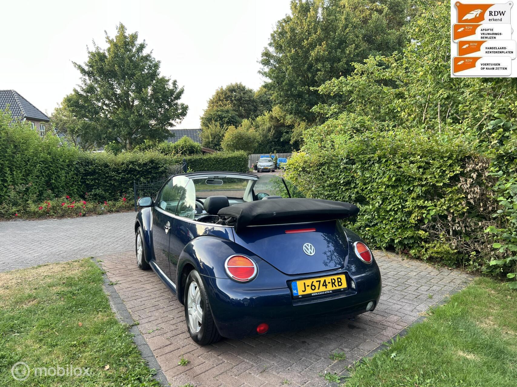 Foto van Volkswagen New Beetle Cabriolet