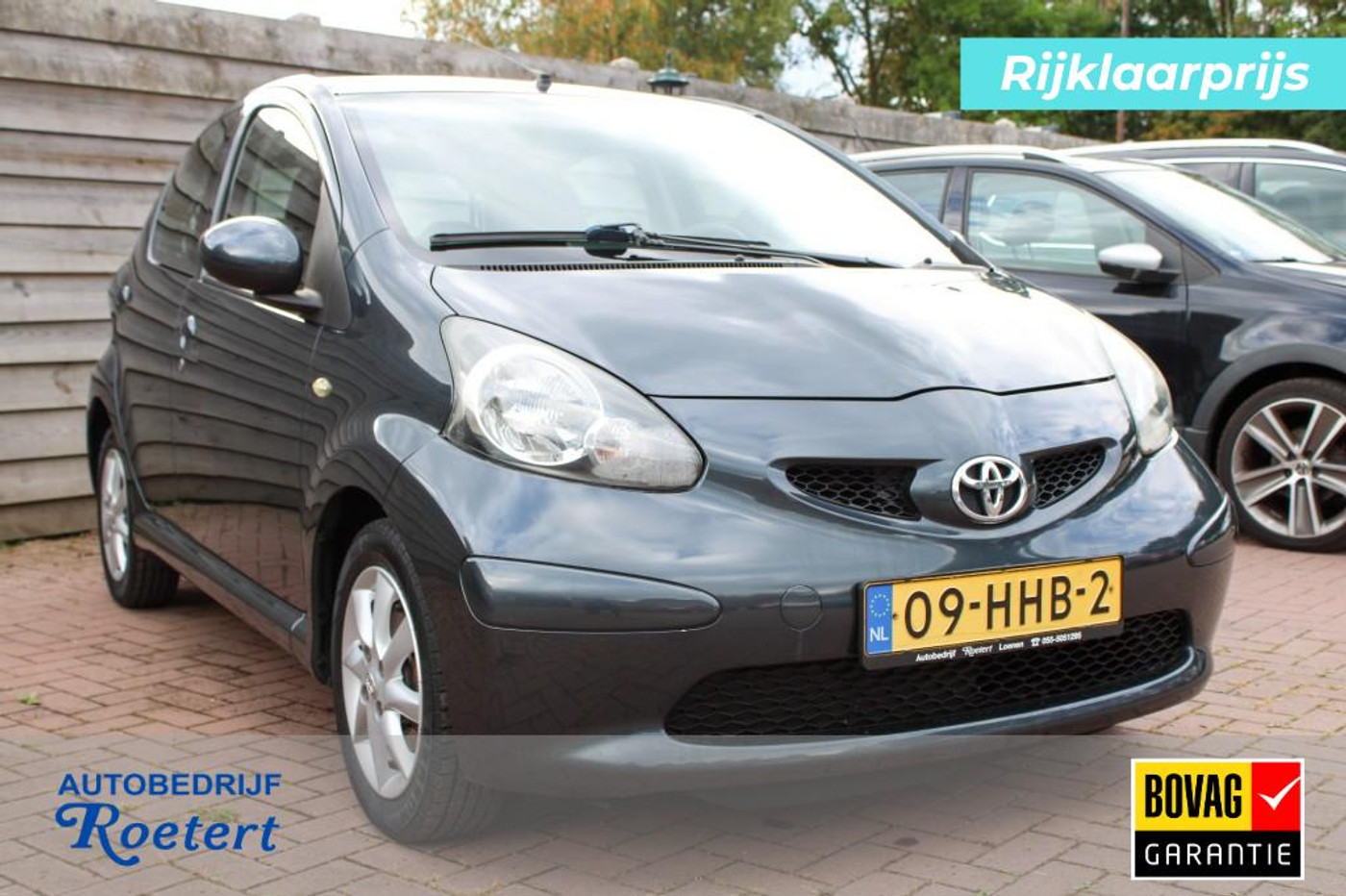 Toyota Toyota Aygo 1.0-12V + 68pk Automaat 5-deurs airco/el.pakket/CarPlay/Android Auto 2008 - voorkant