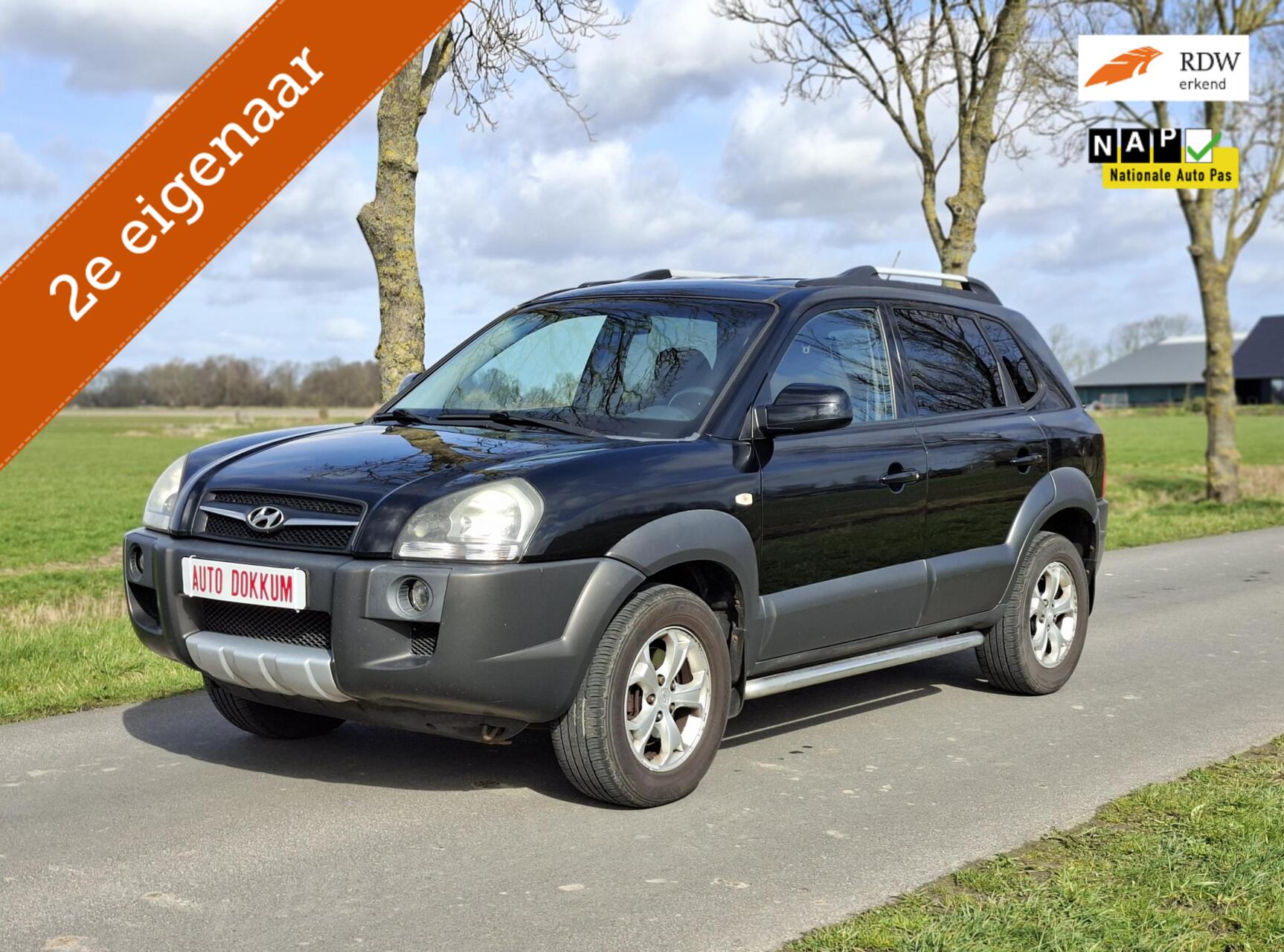 Hyundai Tucson 2.0i Style Cross, 2e eigenaar en nwe APK❗ 2010 - voorkant