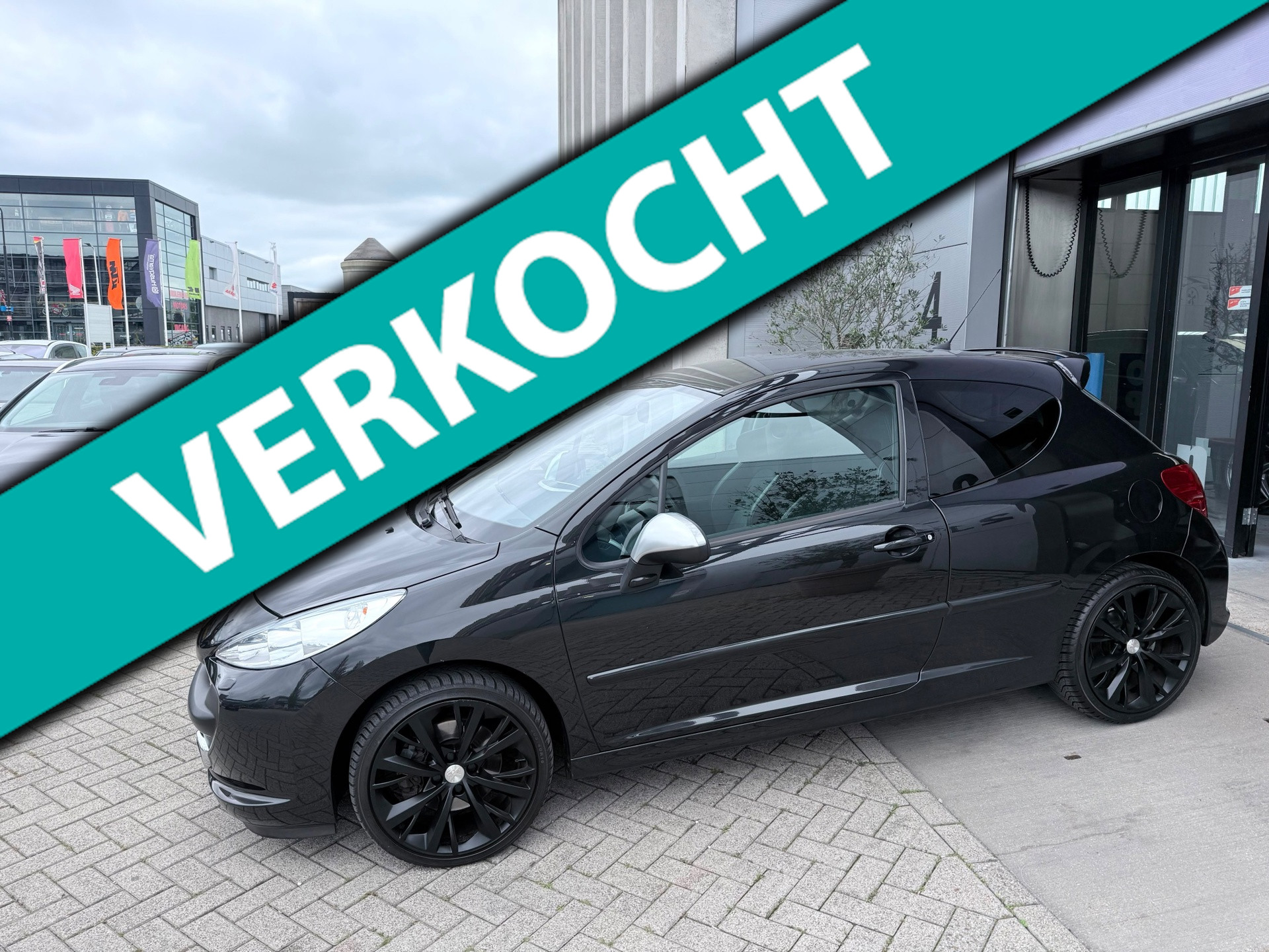 Peugeot 207 1.6-16V T RC 174PK! UNIEK! SCHAALSTOELEN! INRUIL MOGELIJK! 2008 - voorkant