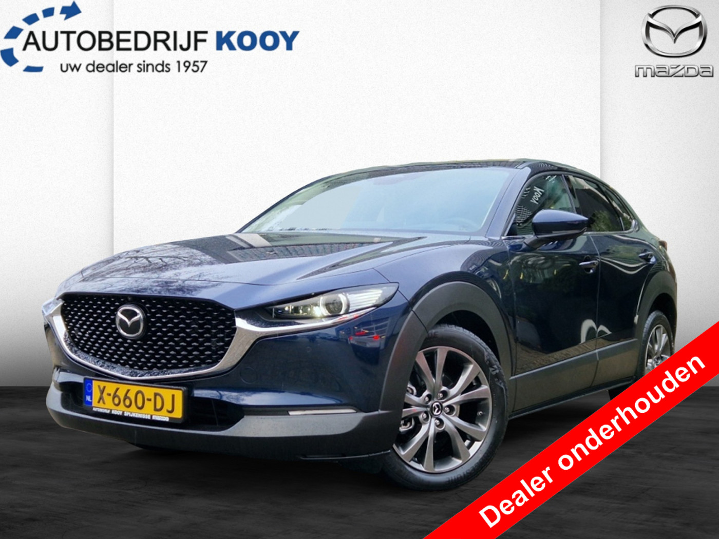 Mazda Mazda Cx-30 2.0 eSkyactiv-X186pk Exclusive line / ALLE PAKKETTEN / 360 camer 2023 - voorkant